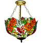 CDH 16" Tiffany Pendant Lamp 40cm shade (16112CR)