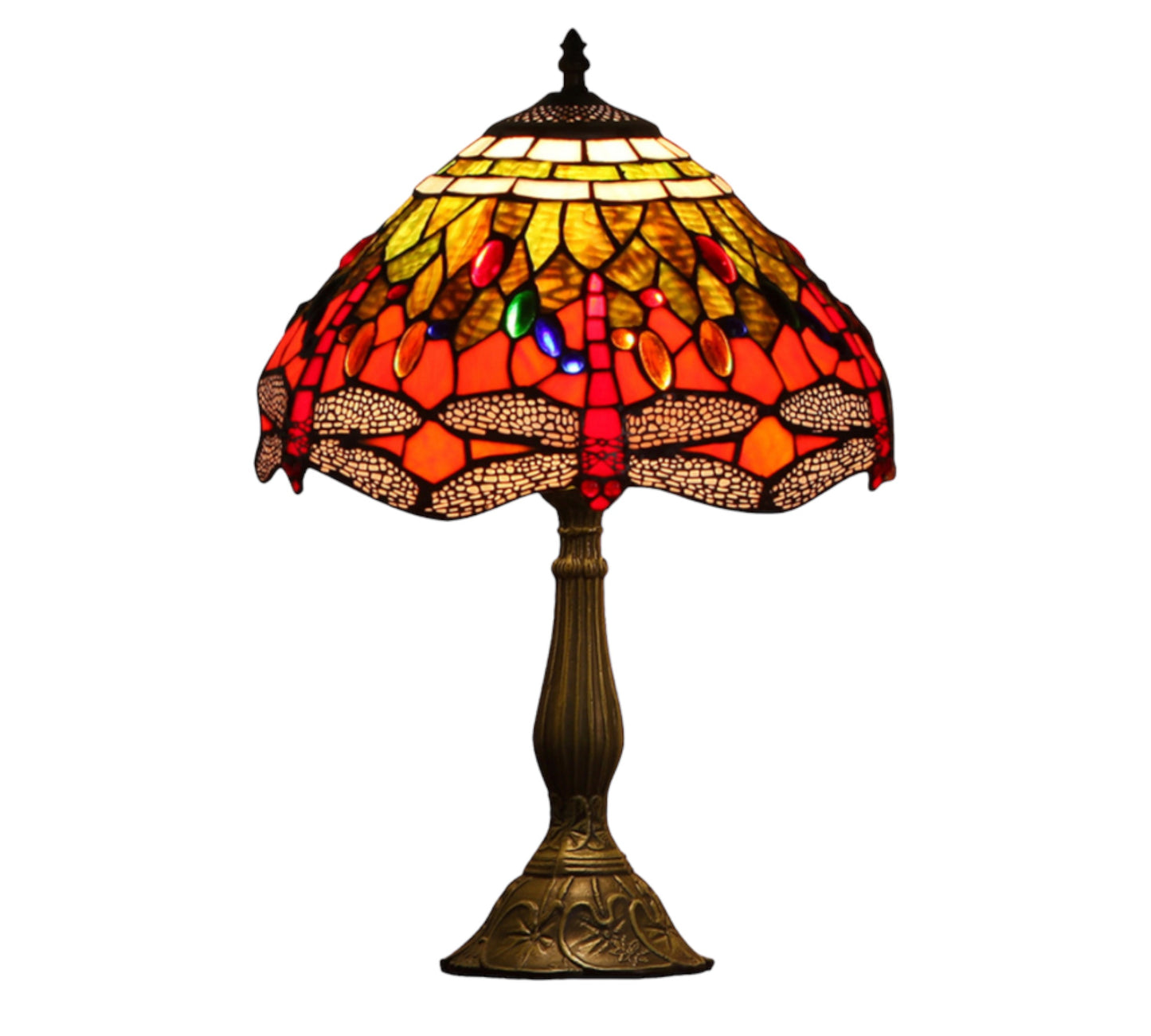 CDH 12" Tiffany Table Lamp (12076T)