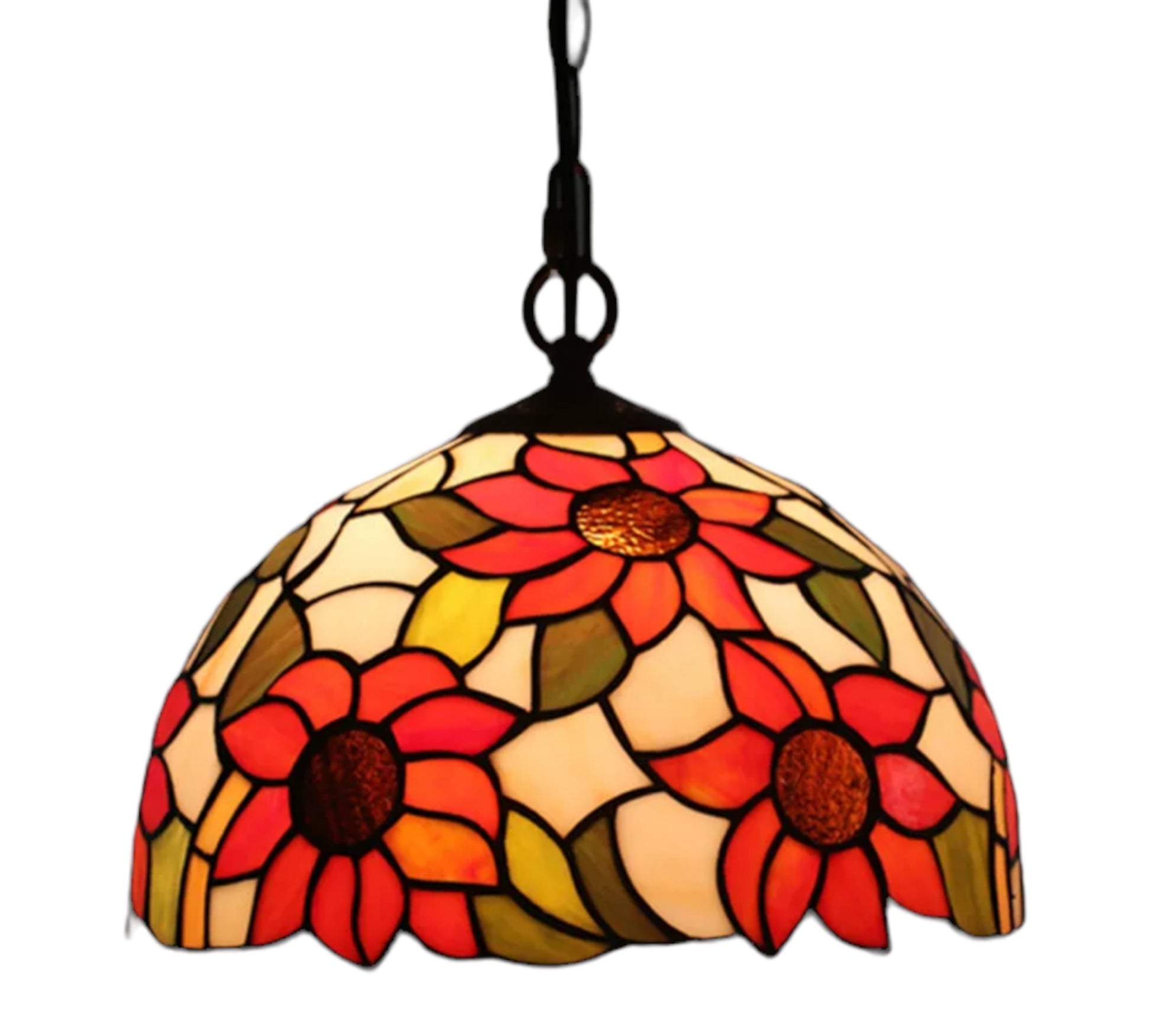 CDH 12" Tiffany Pendant Lamp 30cm shade (12068C)