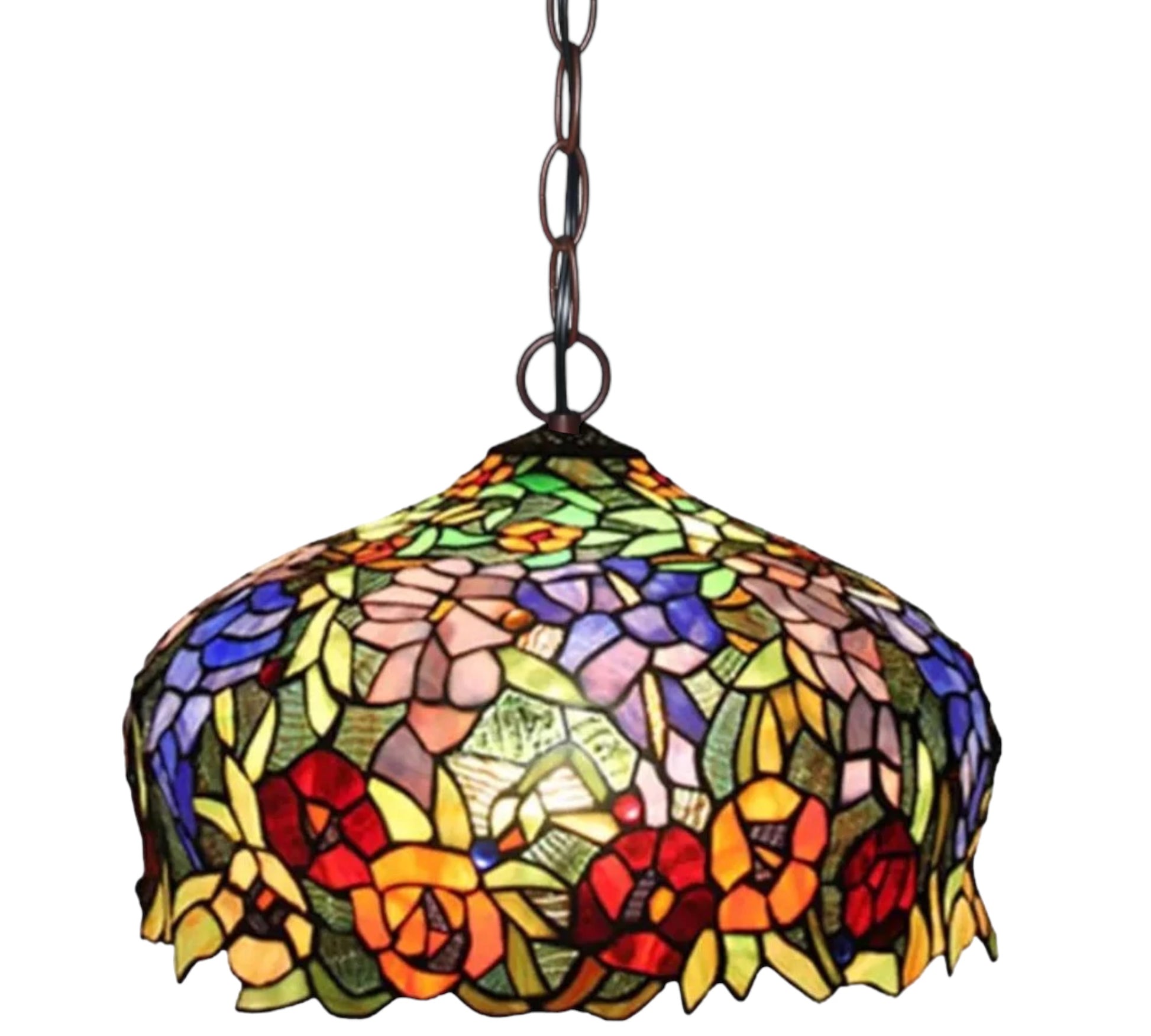 CDH 12" Tiffany Pendant Lamp 30cm shade (12054C)