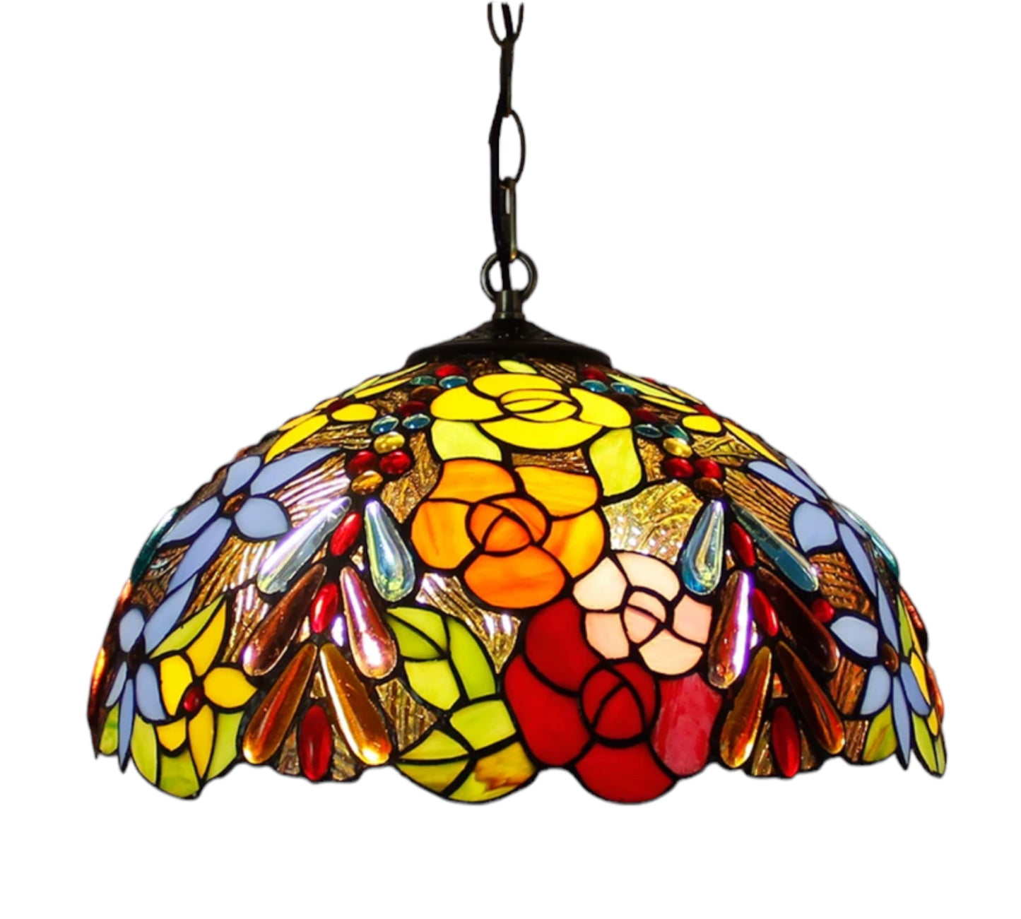 CDH 16" Tiffany Pendant Lamp 40cm shade (15016C)