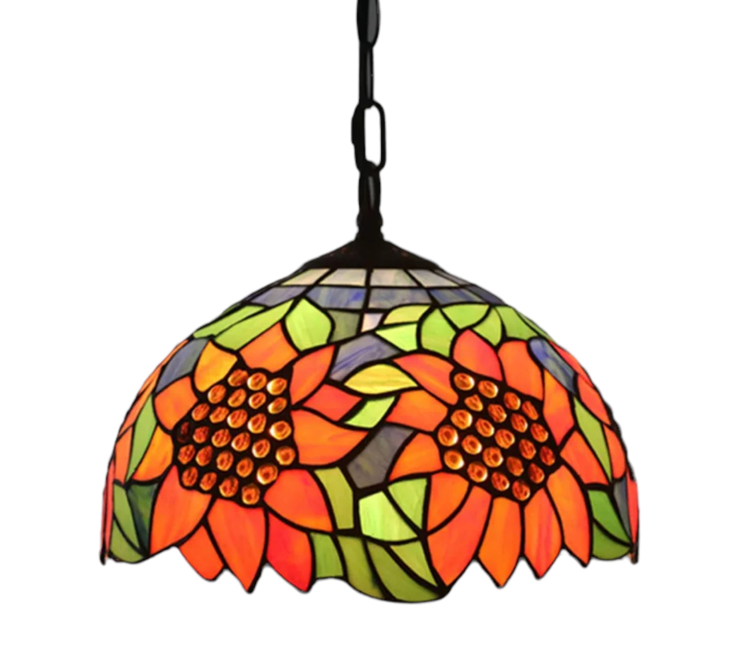 CDH 12" Tiffany Pendant Lamp 30cm shade (12804C)