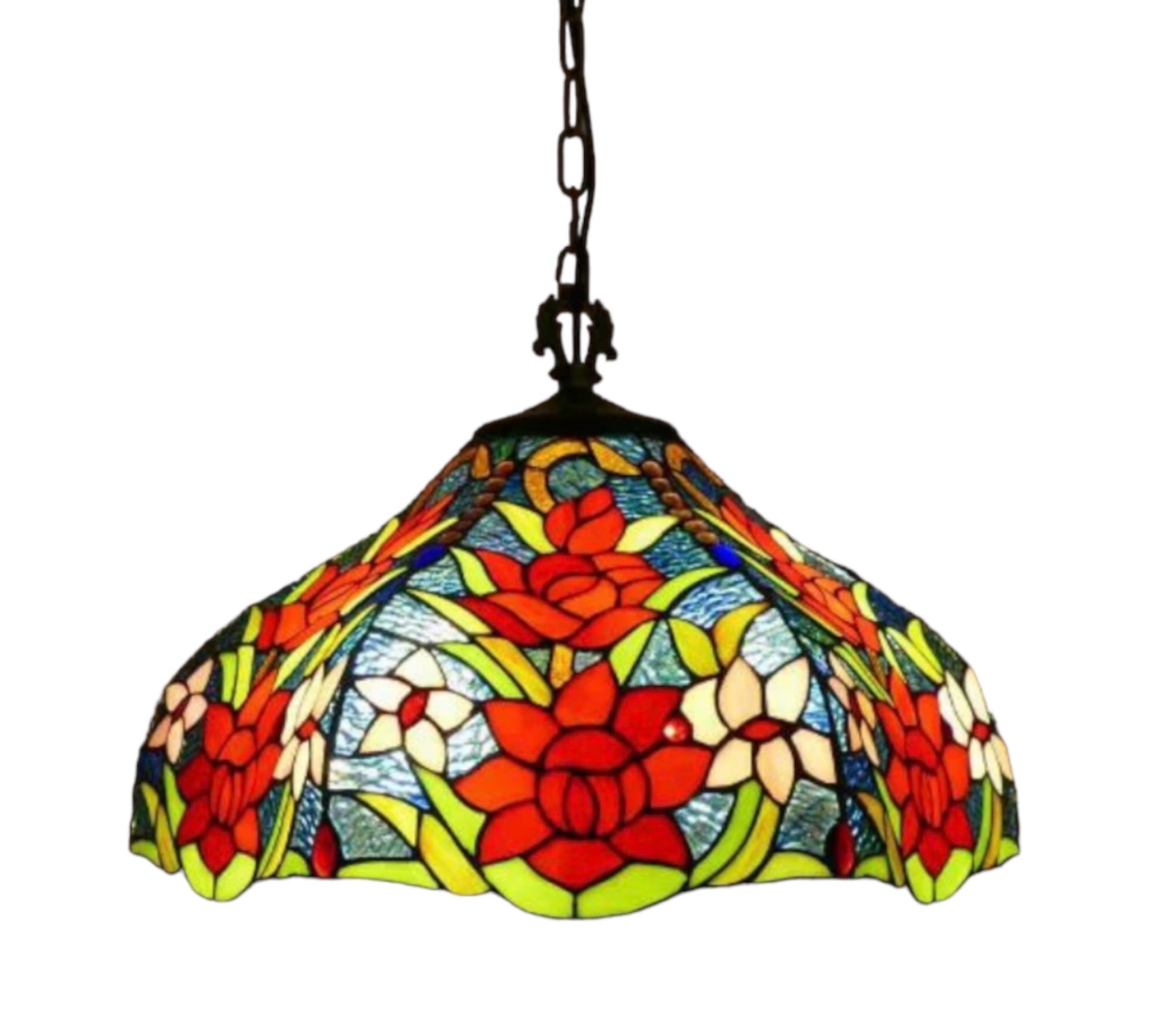 CDH 16" Tiffany Pendant Lamp 40cm shade (16118C)