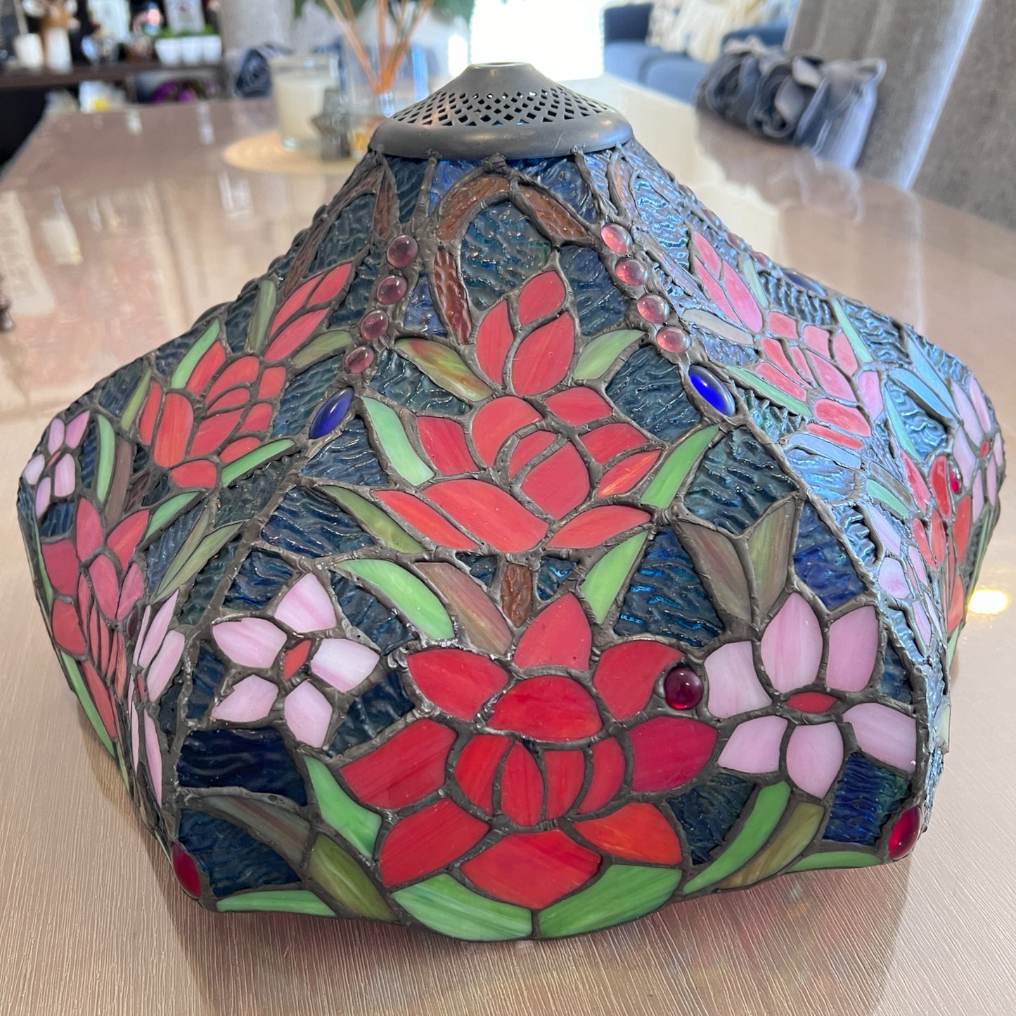 CDH Tiffany Floor Lamp (16118) 16" 40CM Shade