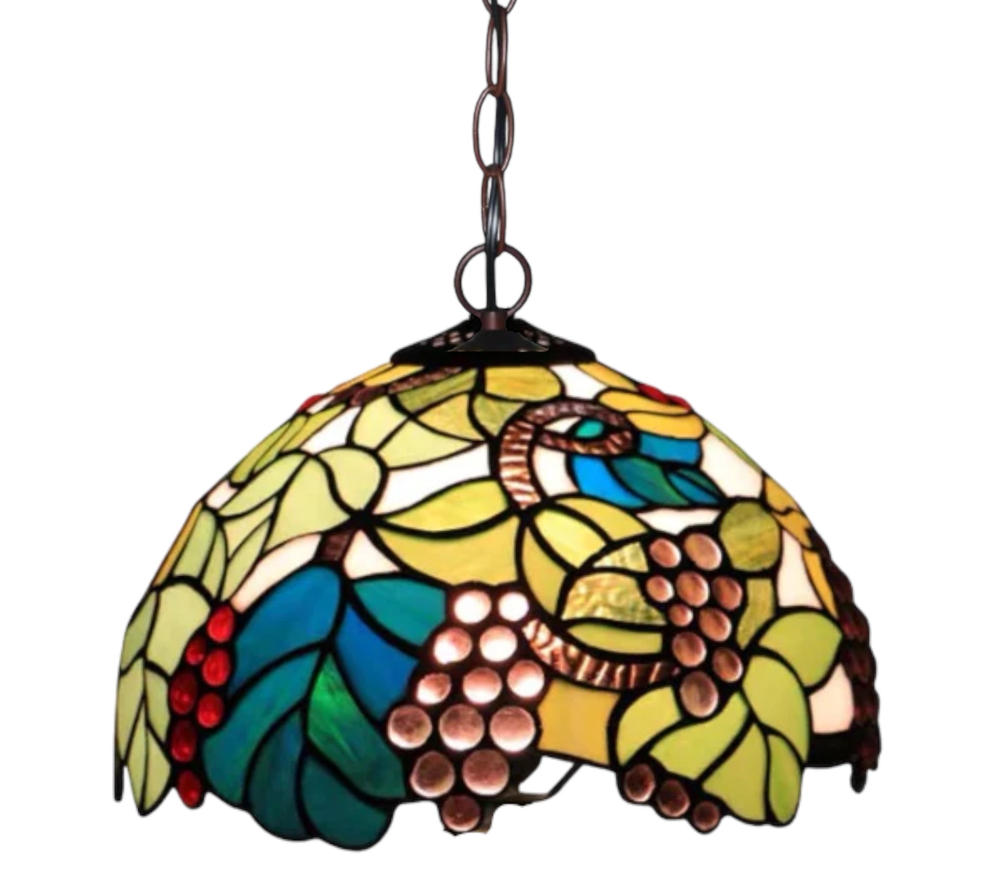 CDH 12" Tiffany Pendant Lamp 30cm shade (12090C)