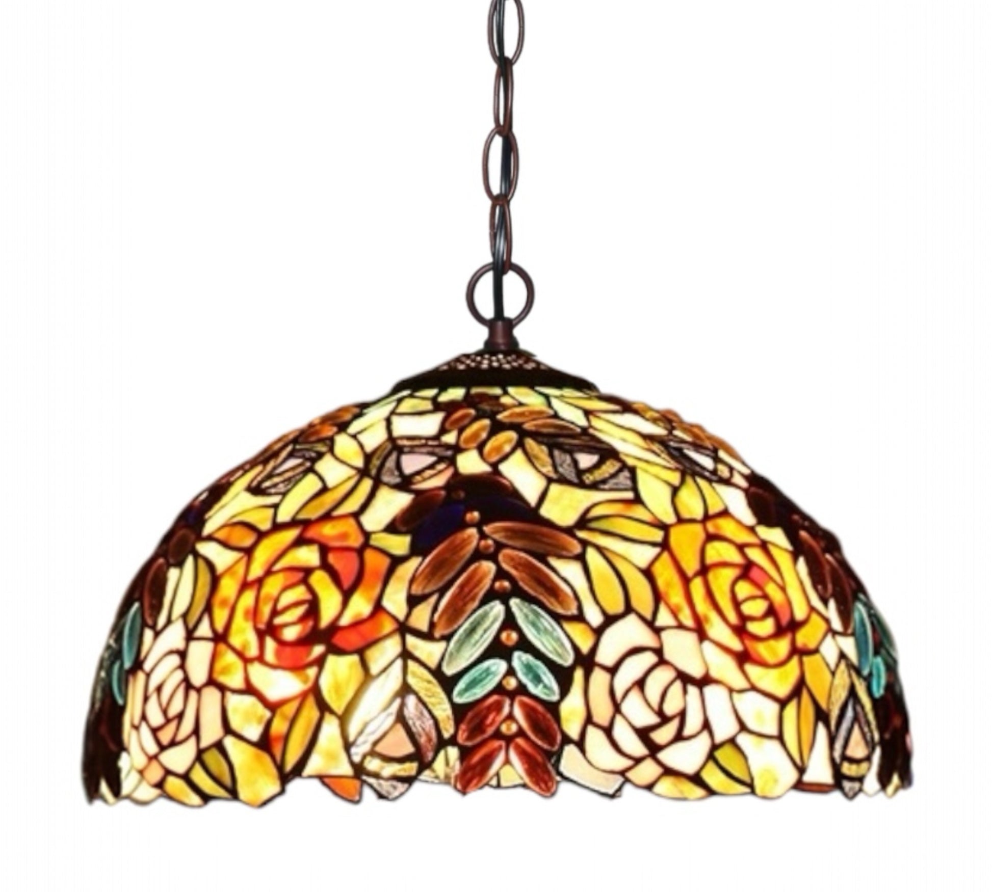 CDH 16" Tiffany Pendant Lamp 40cm shade (16071C)