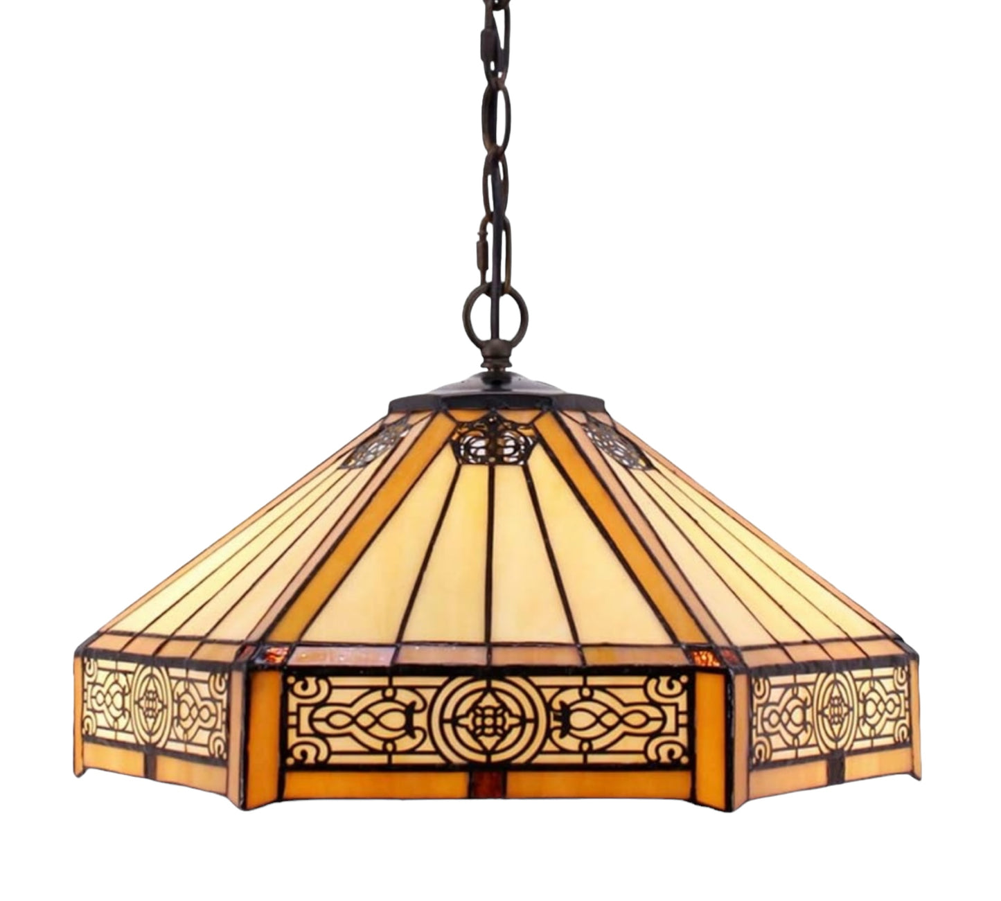 CDH 16" Tiffany Pendant Lamp 40cm shade (16004C)