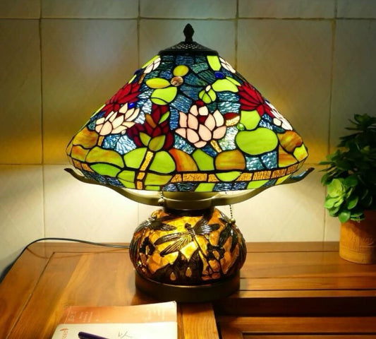 CDH 16" Tiffany Table Lamp 40cm Shade (15062)