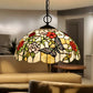CDH 16" Tiffany Pendant Lamp 40cm shade (16023C)