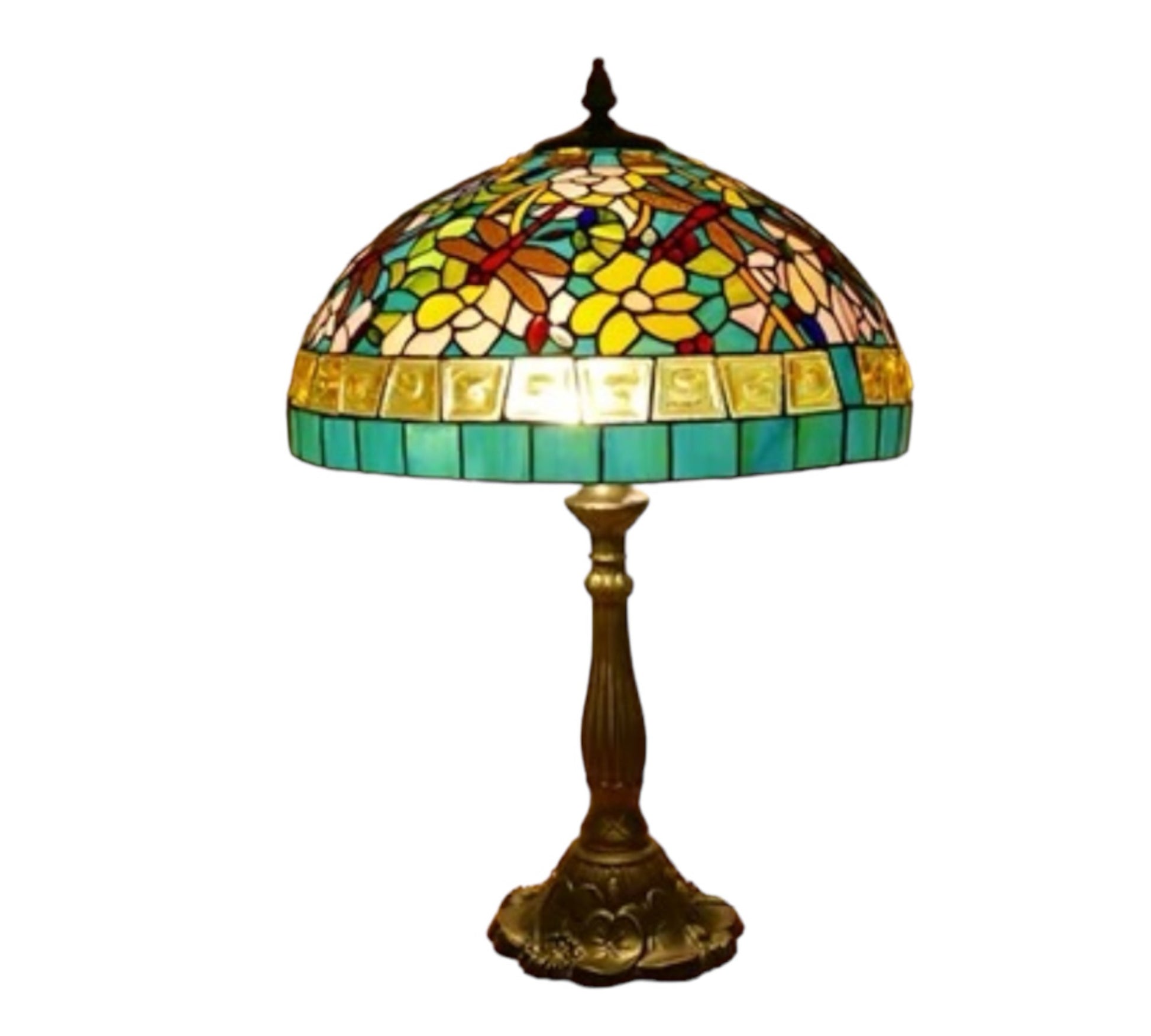 CDH 18" XLARGE Tiffany Table Lamp 46cm Shade (19004T)