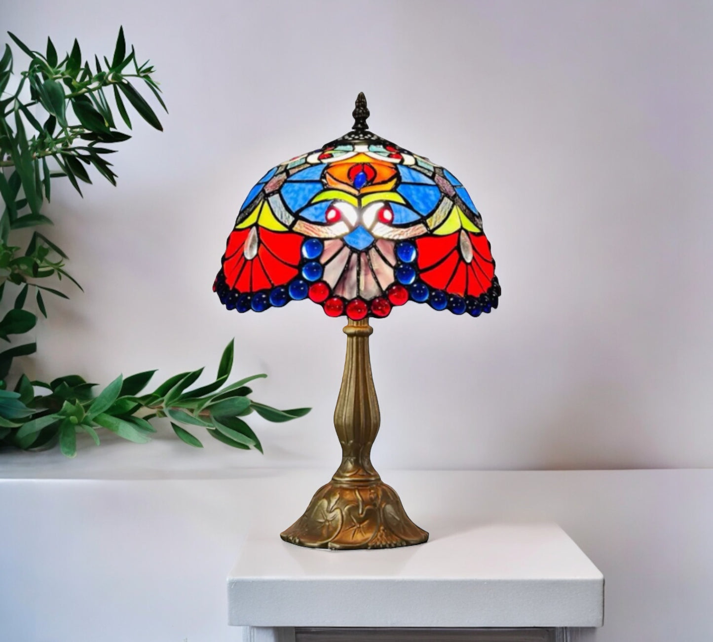 CDH 12" Tiffany Table Lamp (12725)