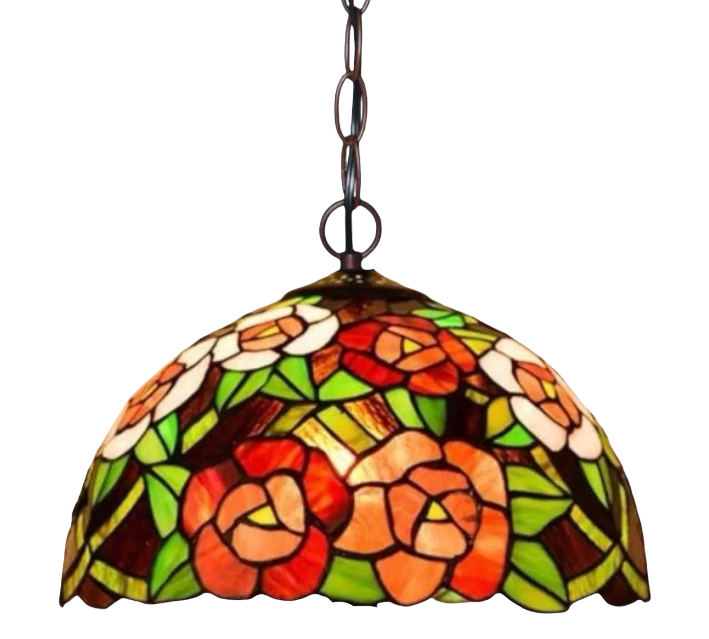 CDH 12" Tiffany Pendant Lamp 30cm shade (12703C)