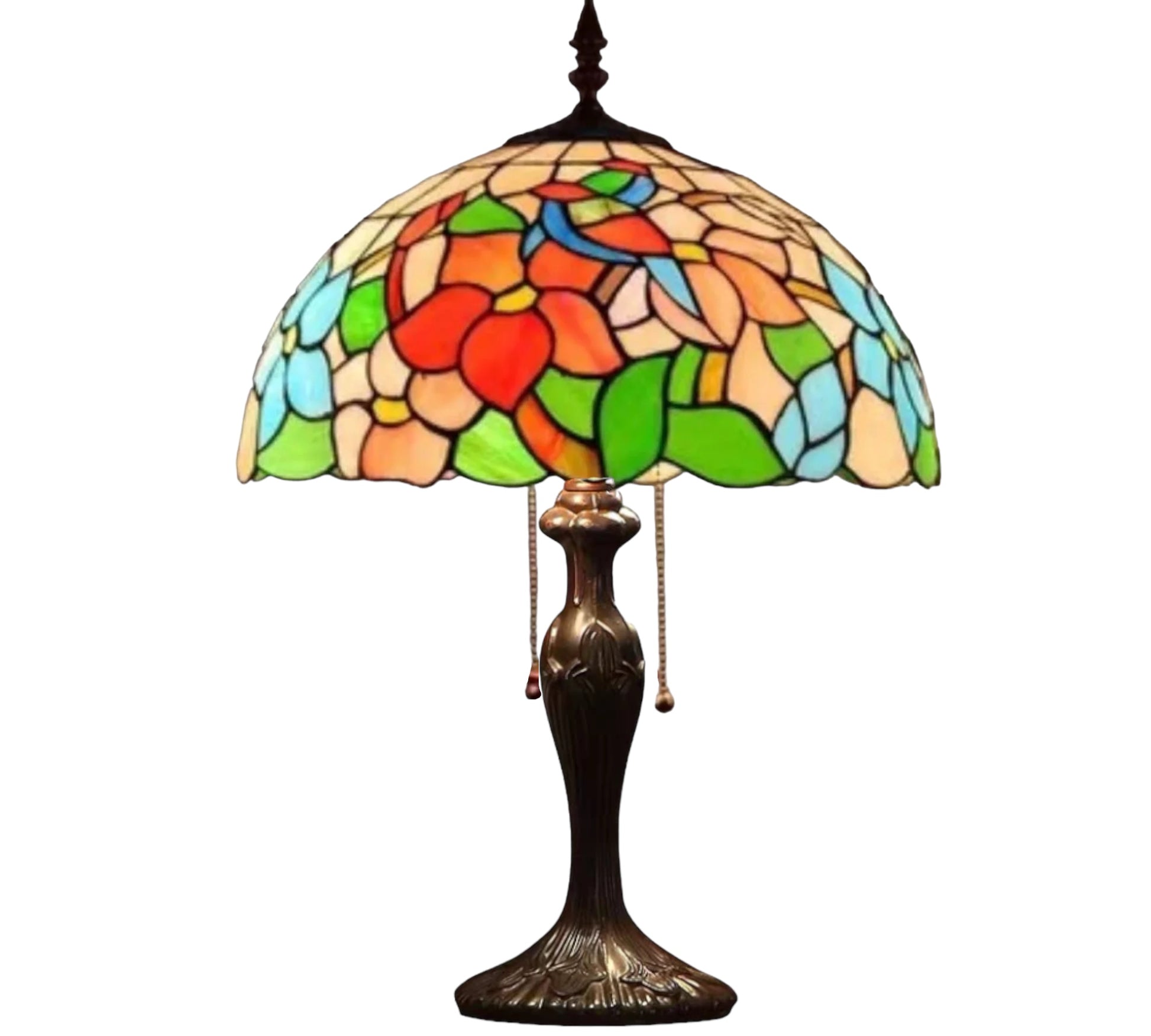 CDH 16" Tiffany Table Lamp 40cm Shade (16027T)