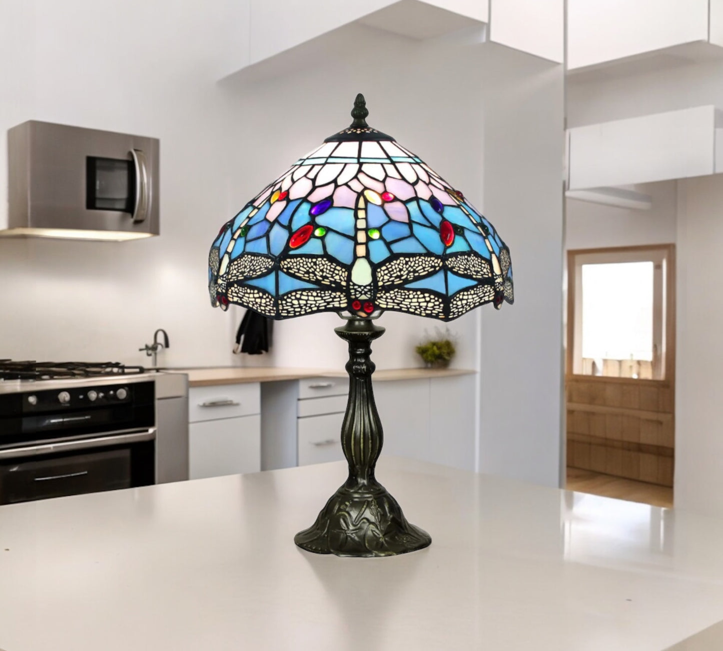 CDH 12" Tiffany Table Lamp (12005)