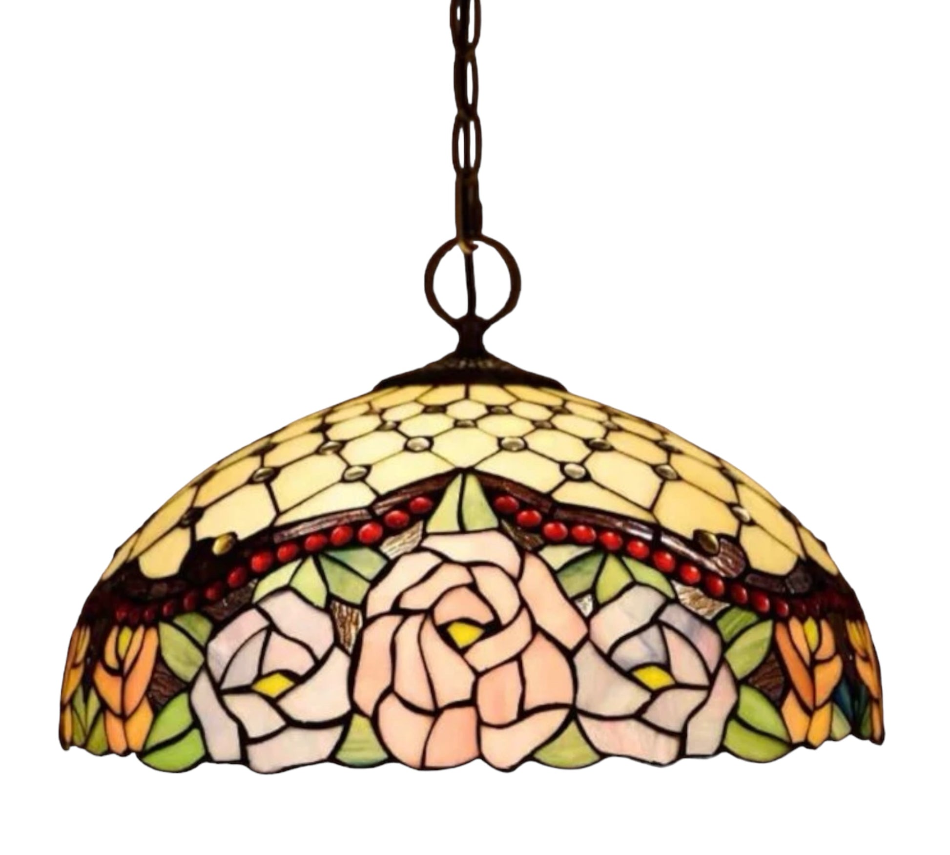 CDH 16" Tiffany Pendant Lamp 40cm shade (16032C)