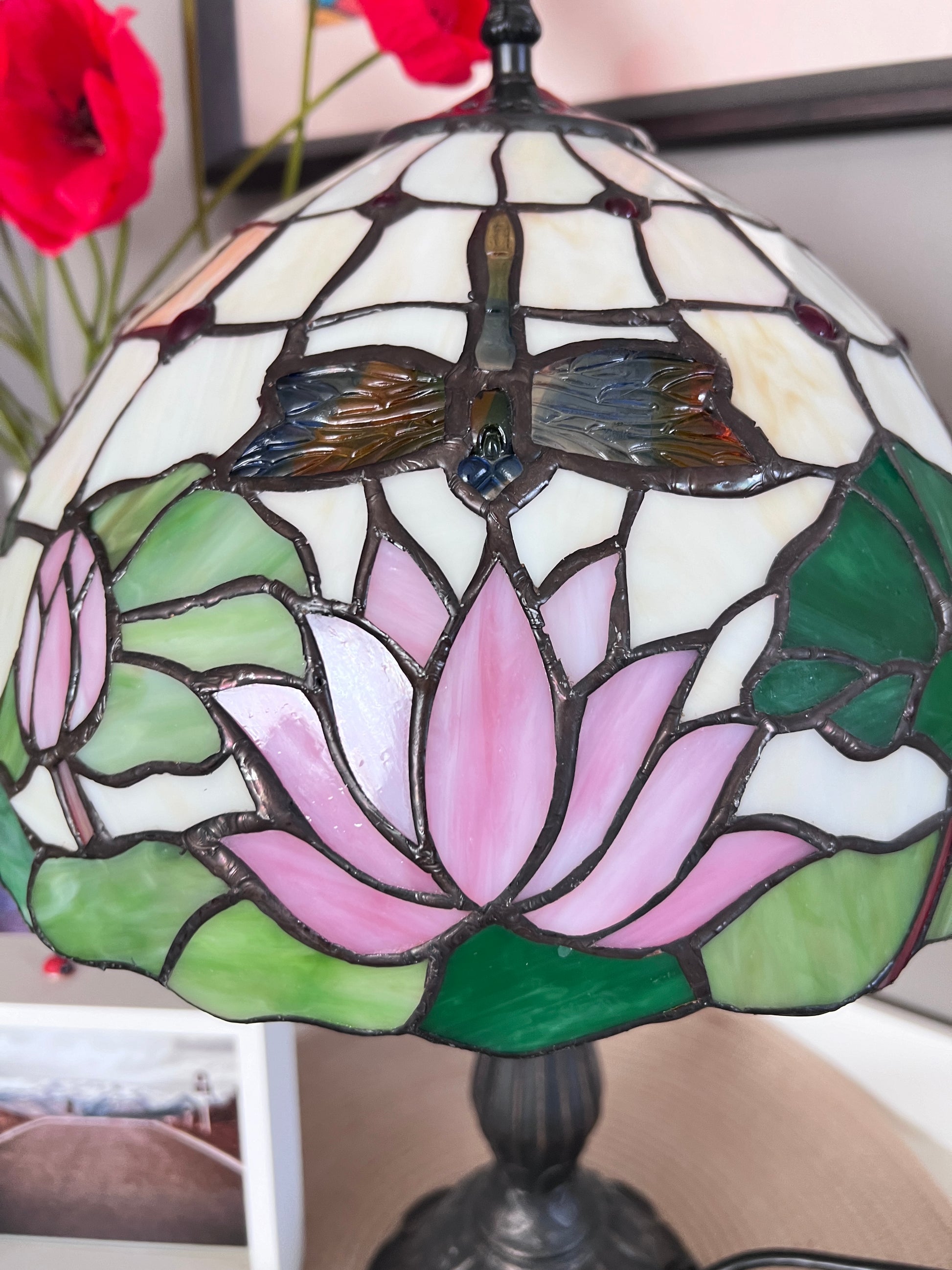 CDH 16" Tiffany Table Lamp 40cm Shade (15037)