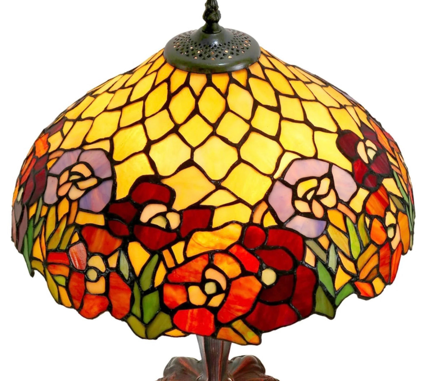 CDH 16" Tiffany Table Lamp 40cm Shade (15026)