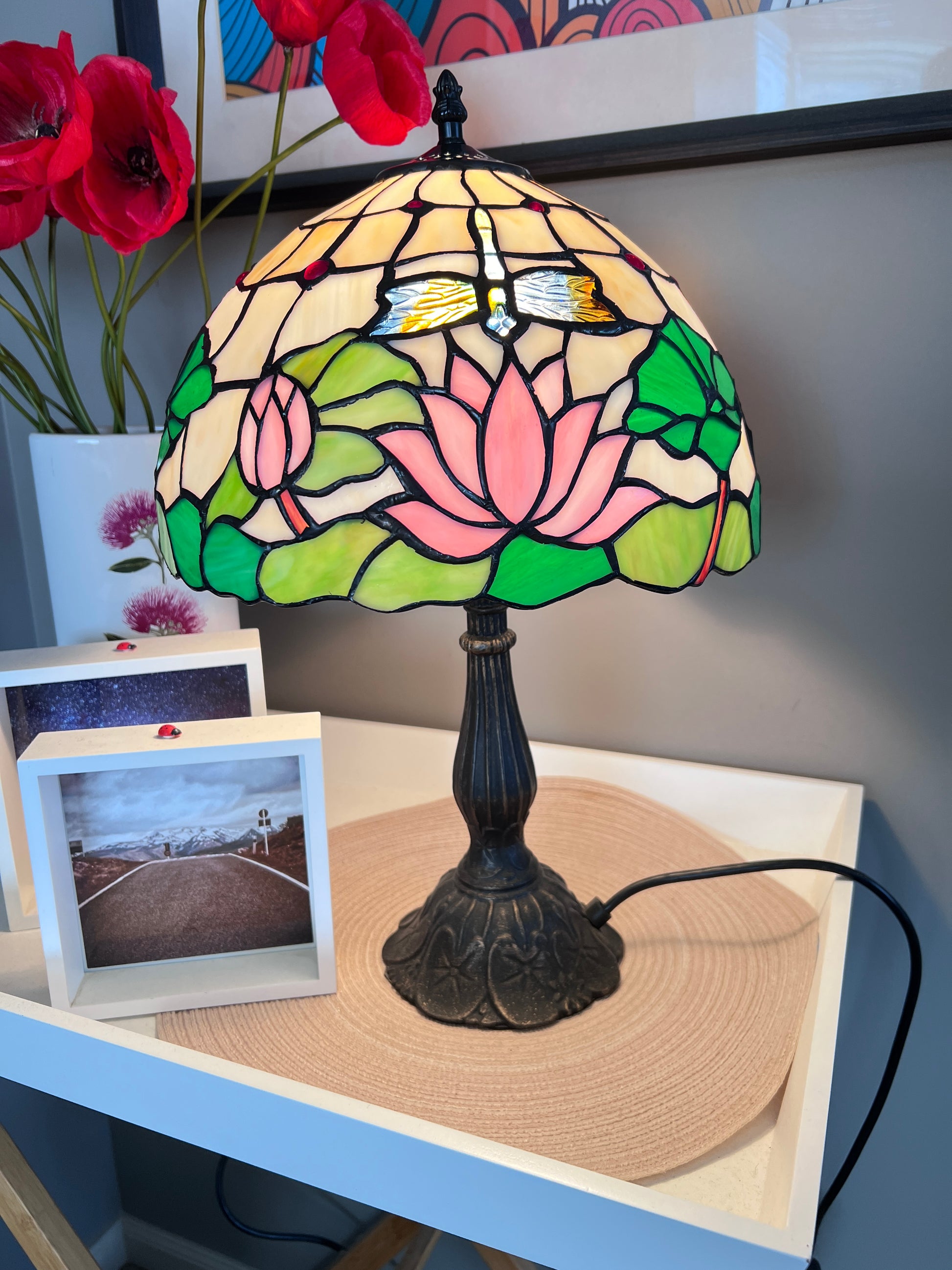 CDH 16" Tiffany Table Lamp 40cm Shade (15037)