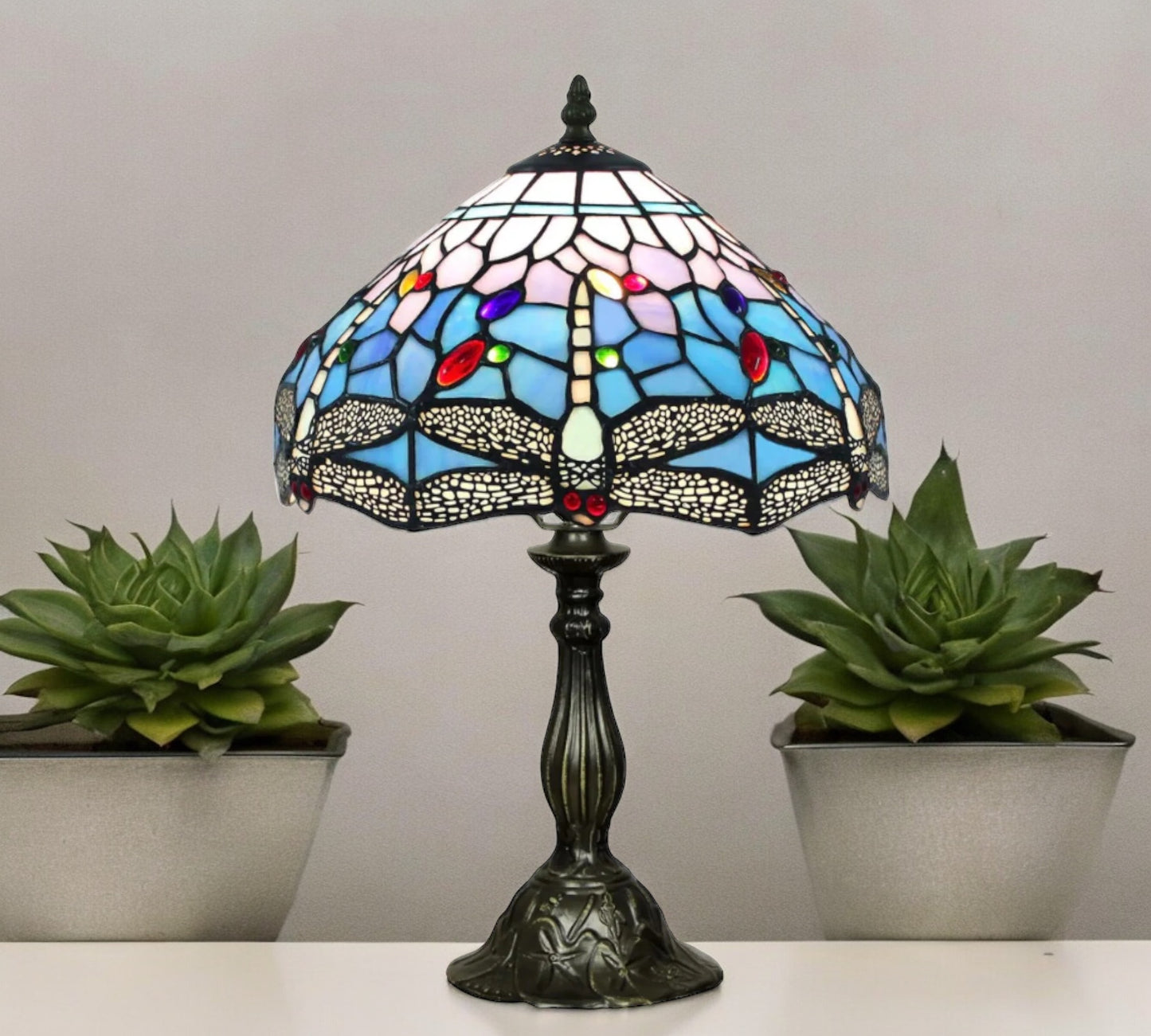 CDH 12" Tiffany Table Lamp (12005)