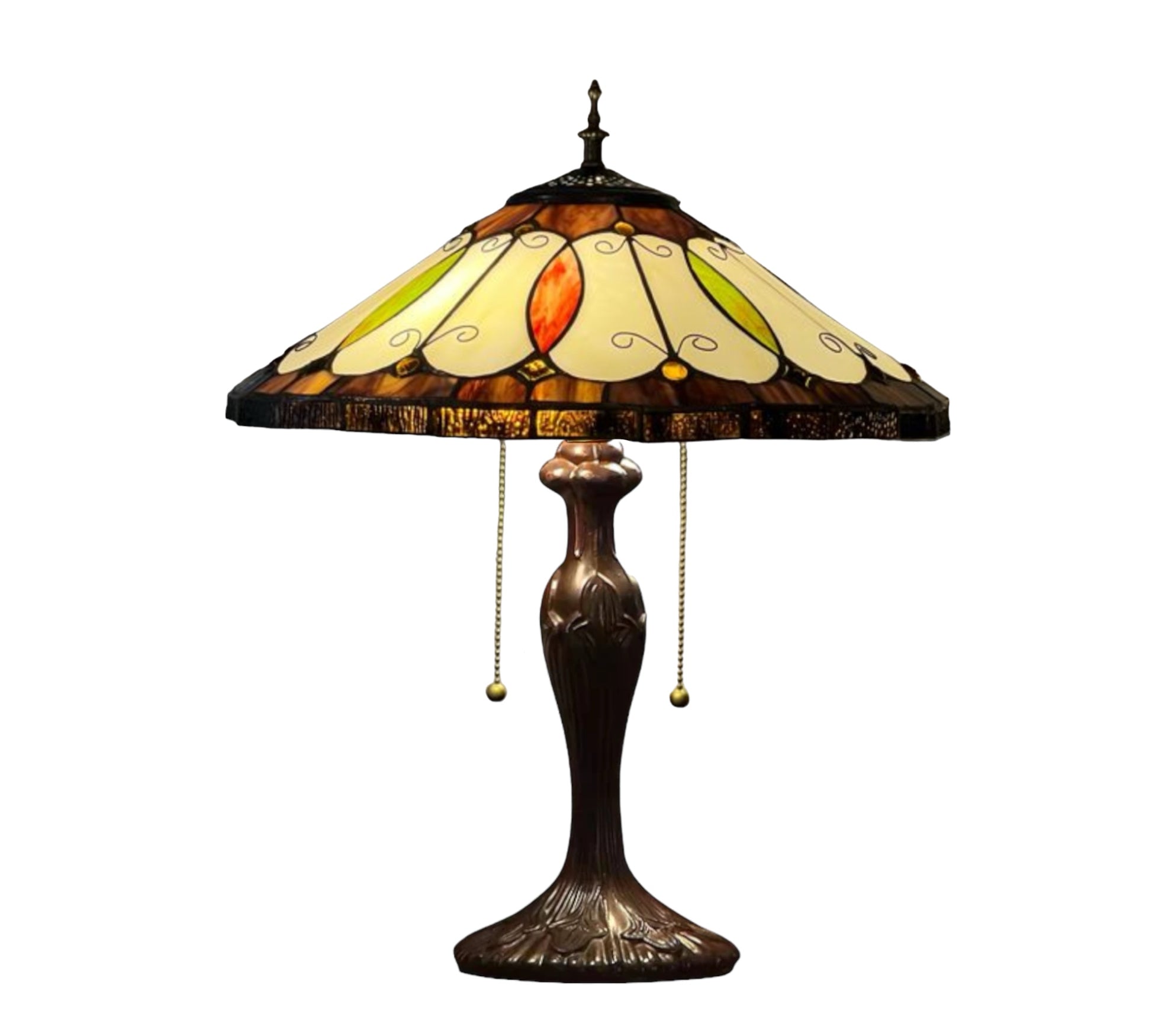 CDH 16" Tiffany Table Lamp 40cm Shade (14002T)