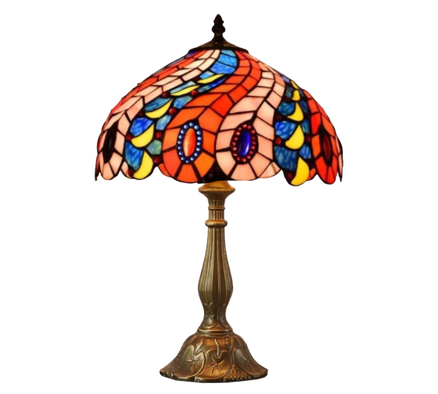 CDH 12" Tiffany Table Lamp (12705)