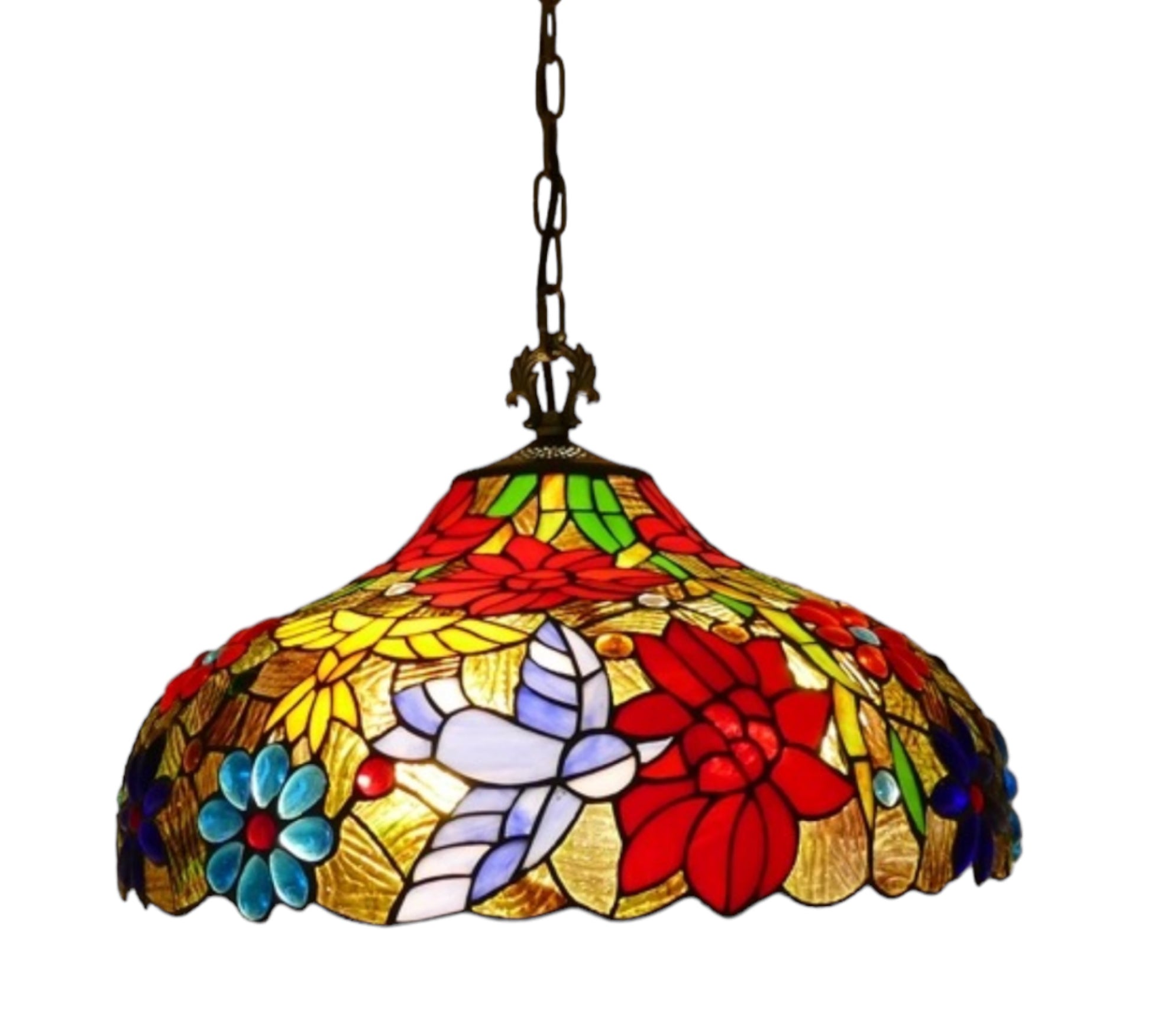 CDH 16" Tiffany Pendant Lamp 40cm shade (16111C)