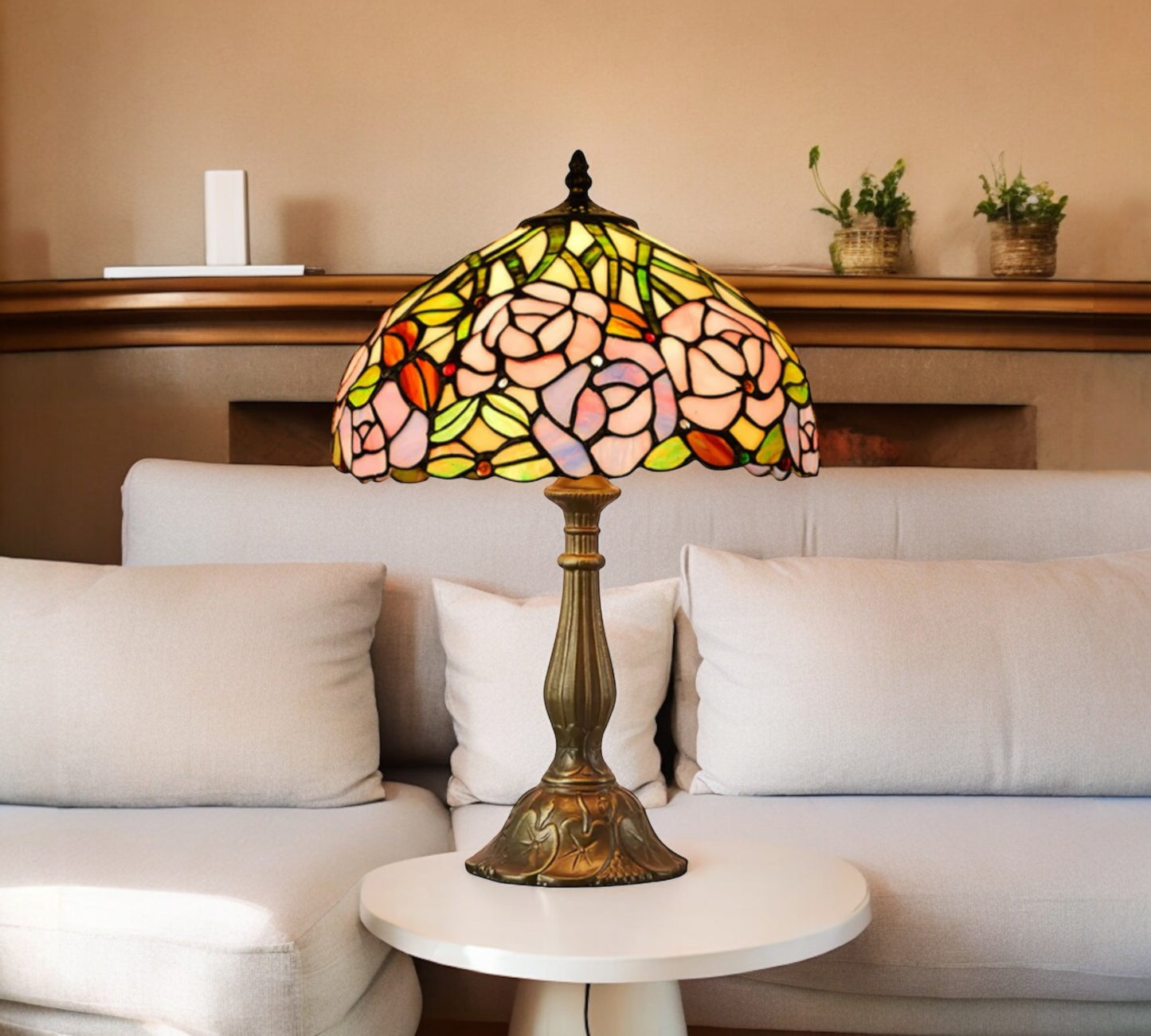 CDH 12" Tiffany Table Lamp (12098)