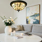 CDH 12” Tiffany Style Flush Mount Ceiling Lights with 30cm Shade (26009SM)
