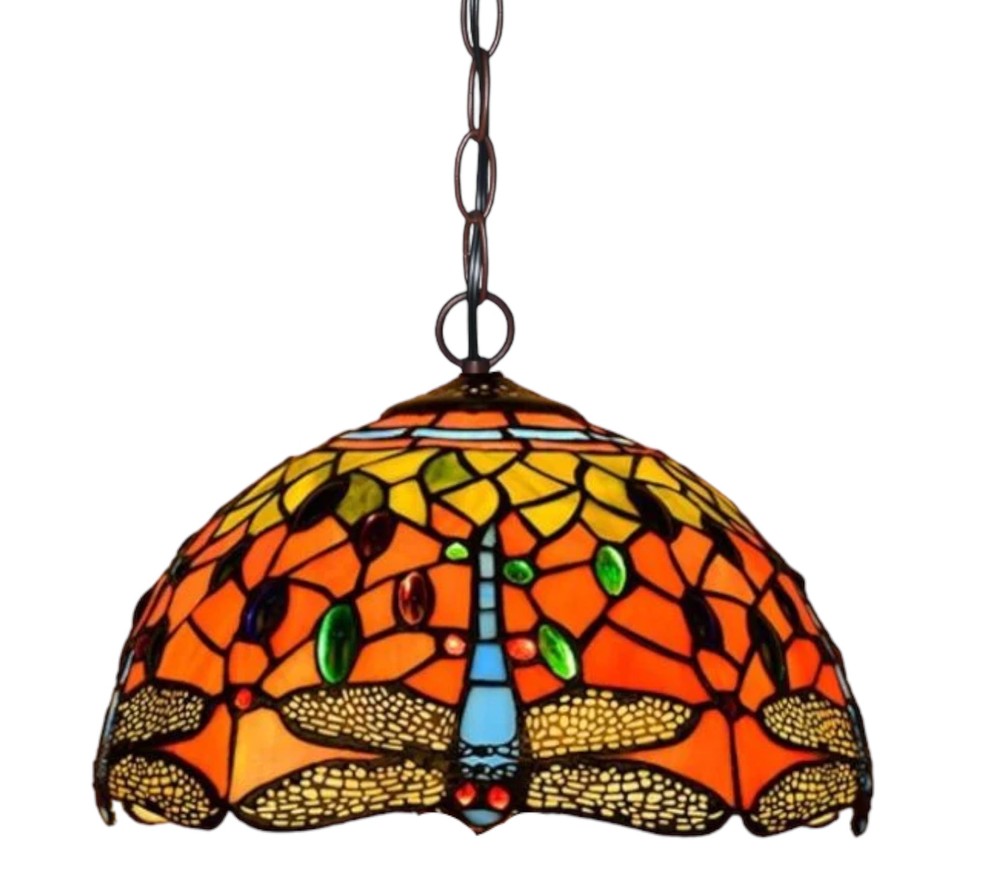 CDH 12" Tiffany Pendant Lamp 30cm shade (12062C)