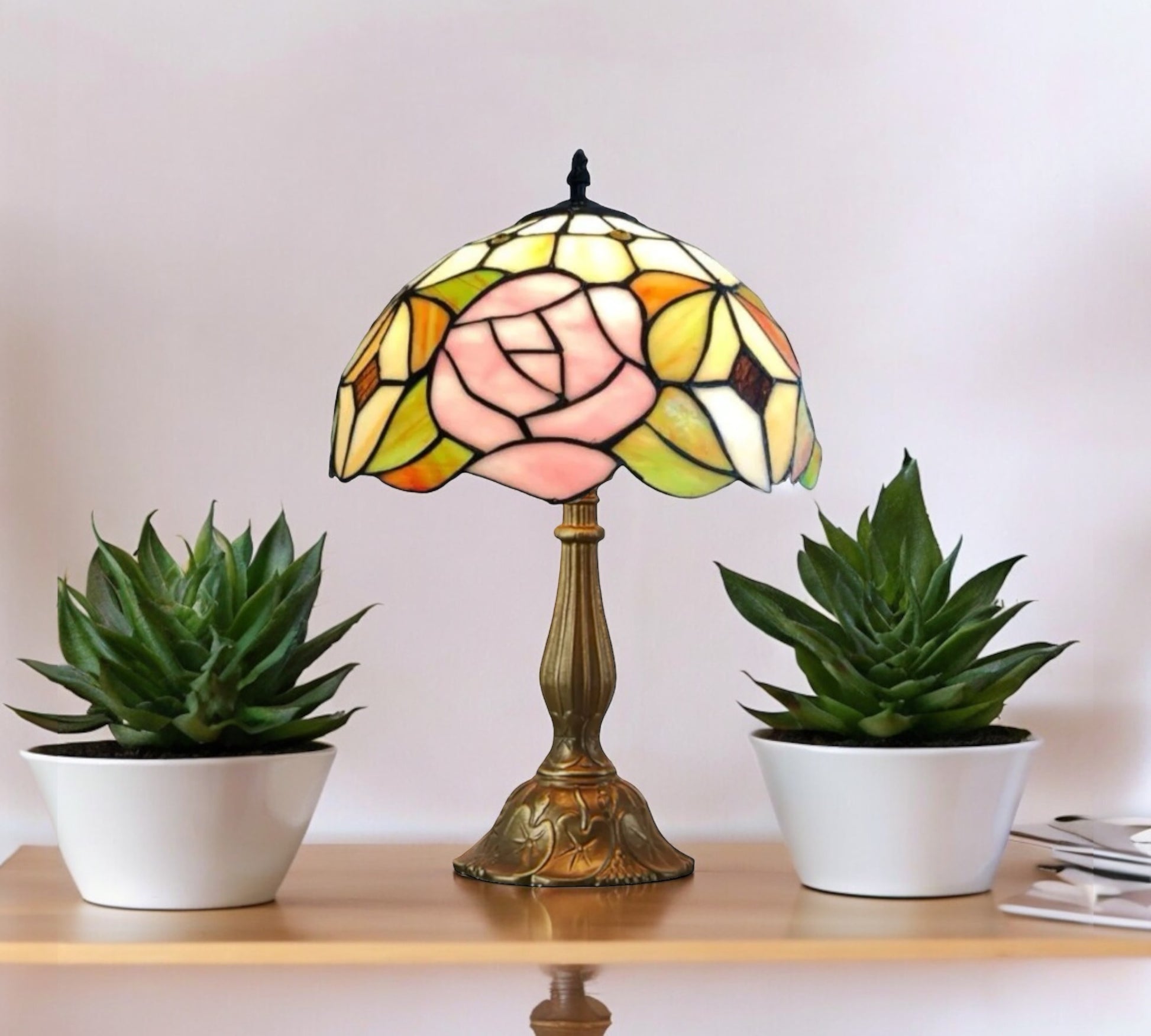 CDH 12" Tiffany Table Lamp (12723)
