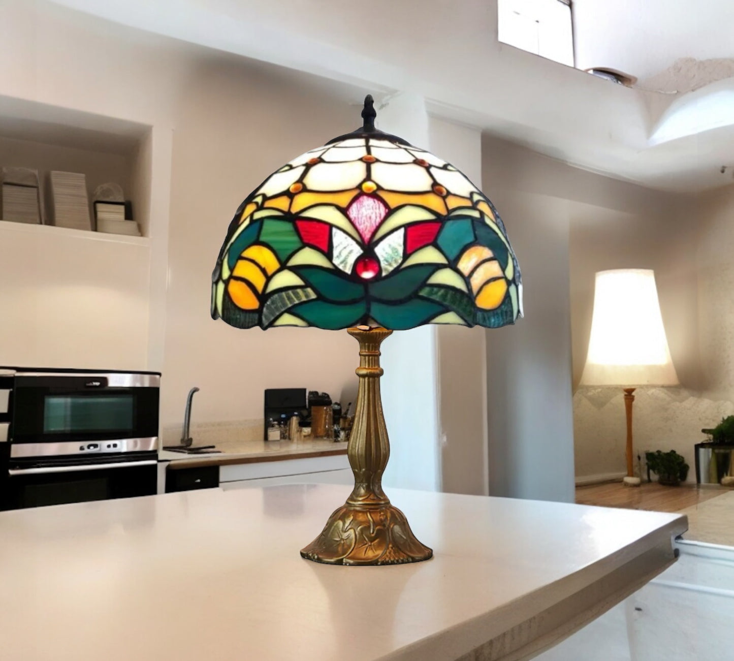 CDH 12" Tiffany Table Lamp (12718)
