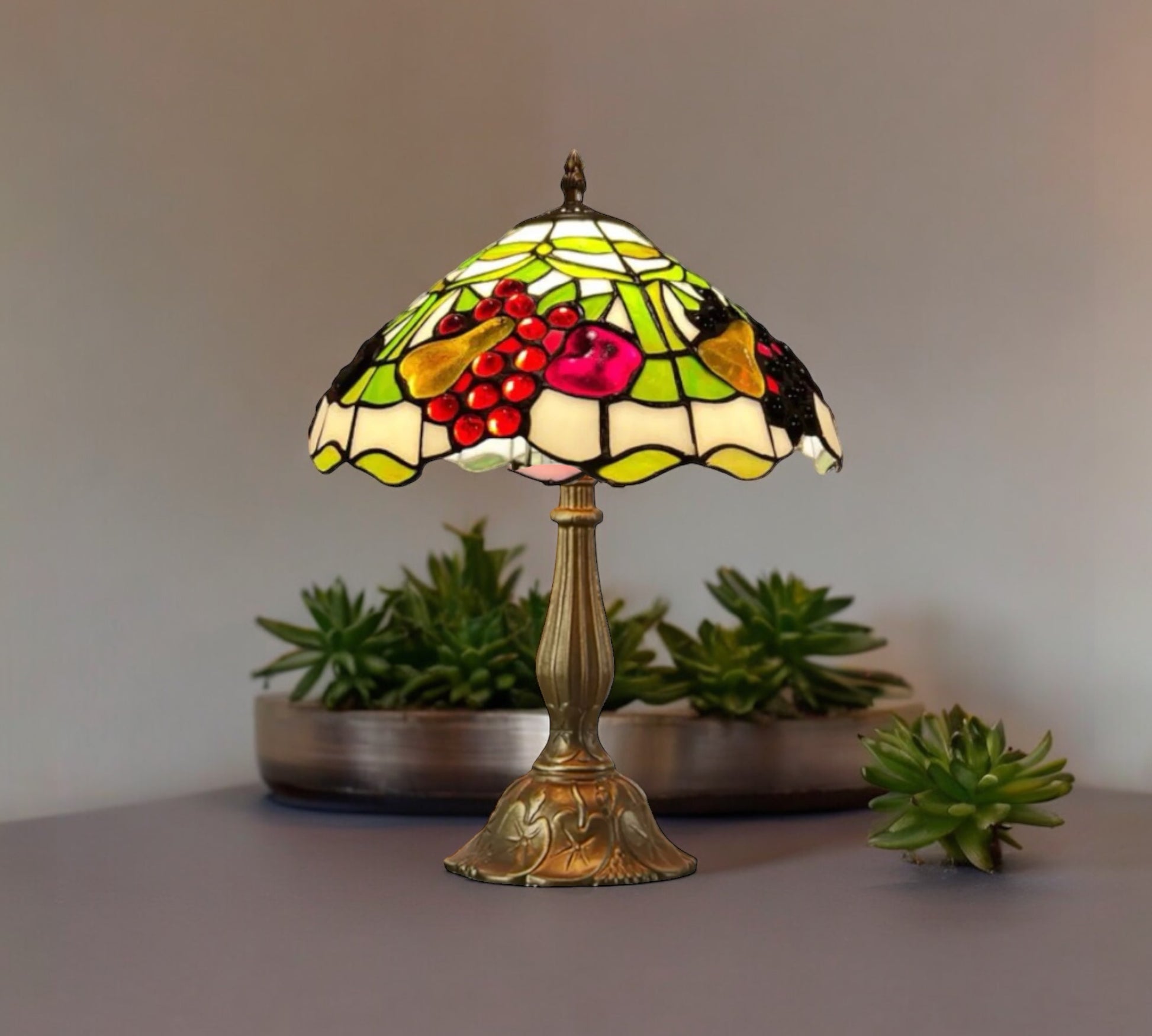 CDH 12" Tiffany Table Lamp (12729)