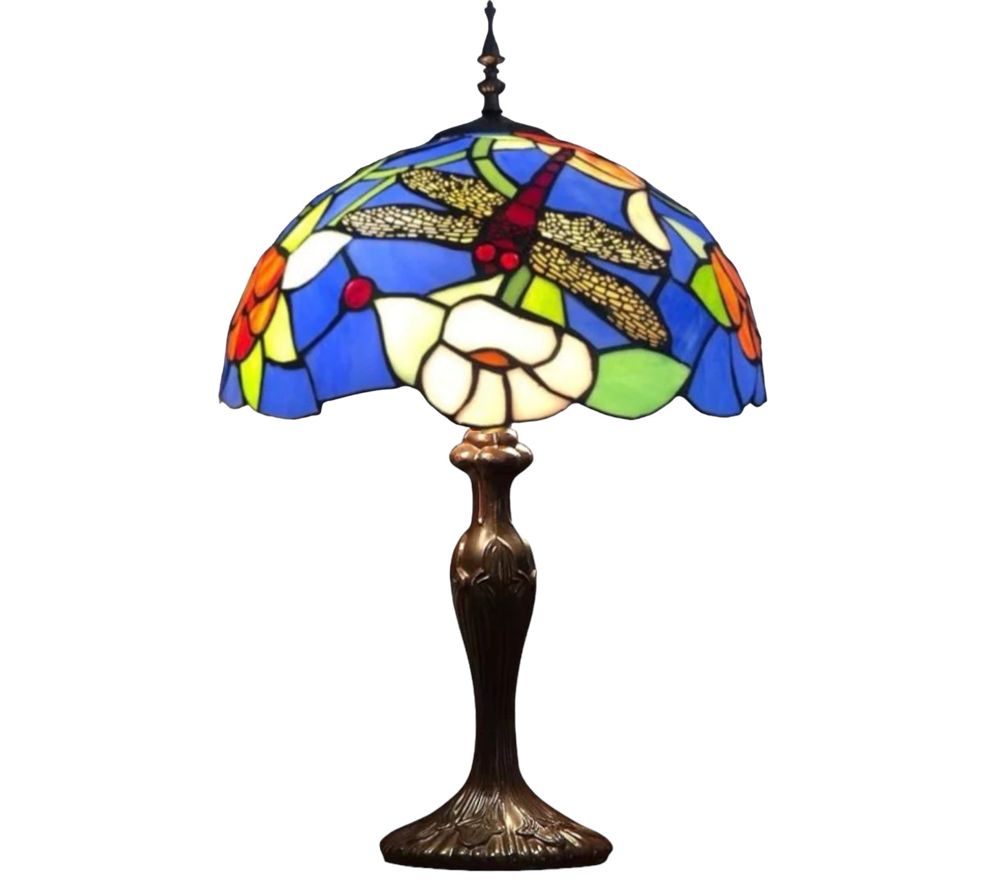 CDH 16" Tiffany Table Lamp 40cm Shade (16029T)