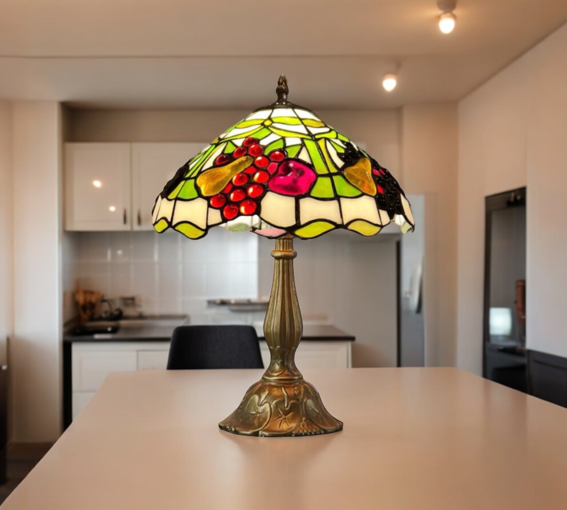 CDH 12" Tiffany Table Lamp (12729)