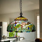 CDH 18" XLARGE Tiffany Pendant Lamp 46cm shade (19003C)