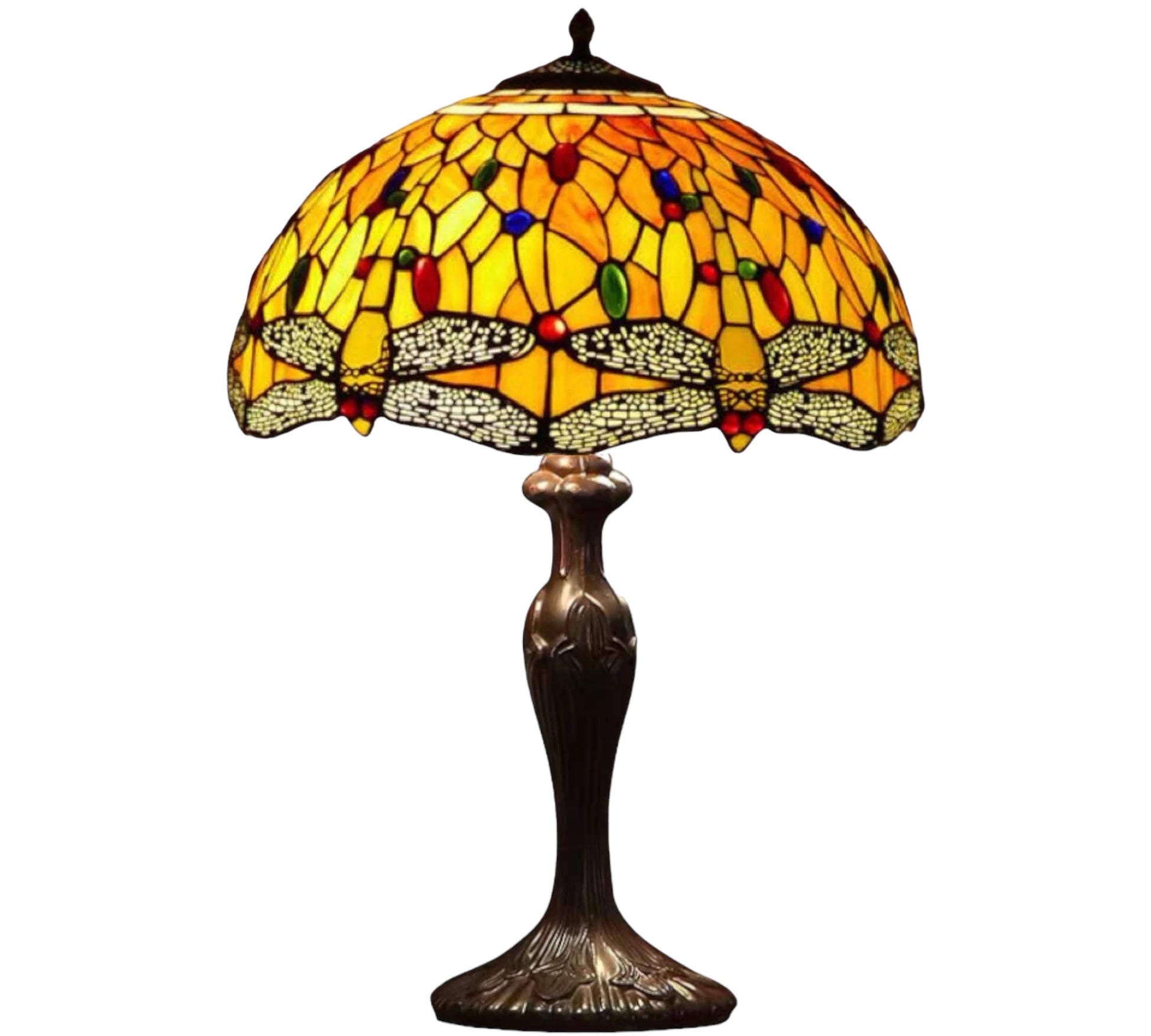 CDH 16" Tiffany Table Lamp 40cm Shade (15005)