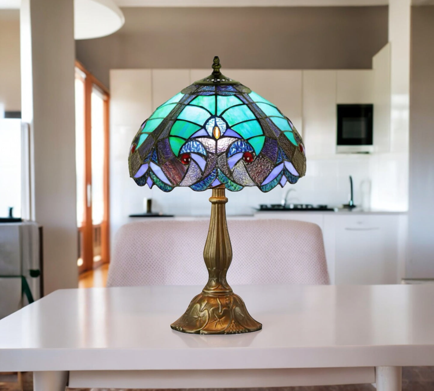 CDH 12" Tiffany Table Lamp (12013)