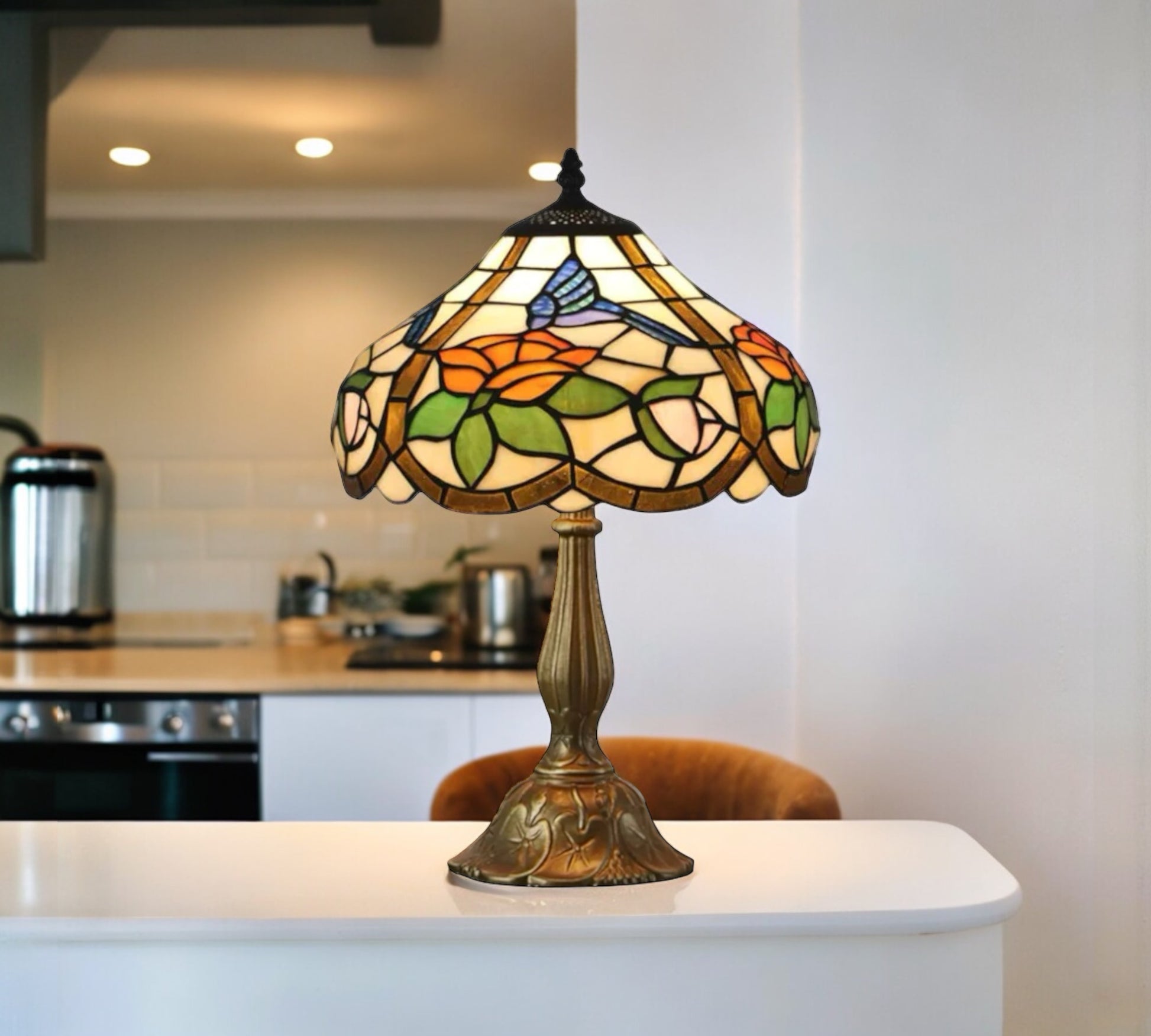 CDH 12" Tiffany Table Lamp (12092)