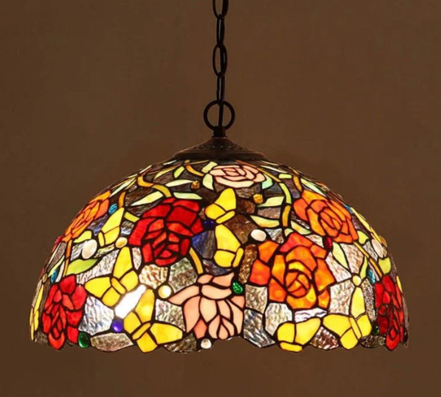 CDH 16" Tiffany Pendant Lamp 40cm shade (16074C)