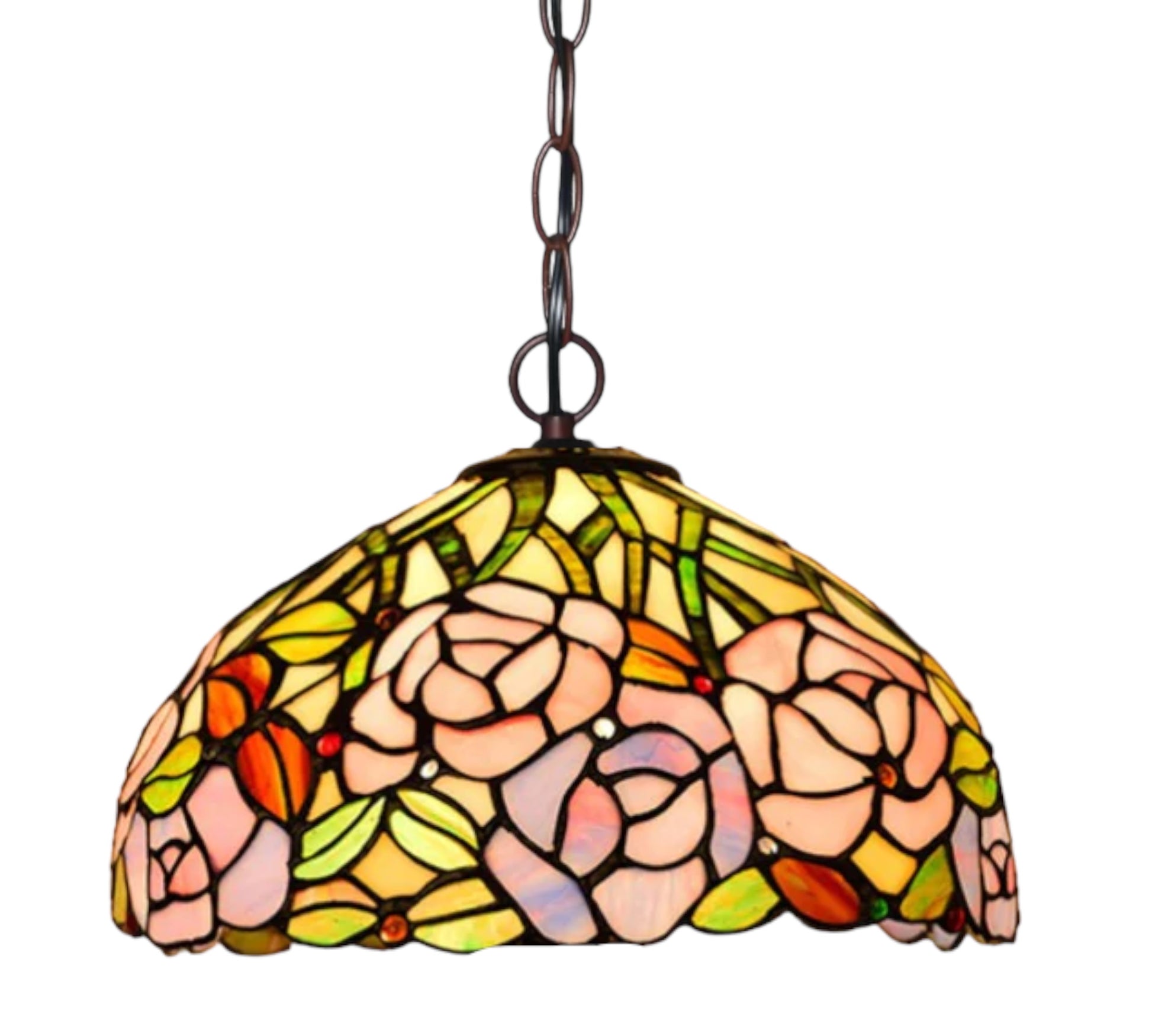 CDH 12" Tiffany Pendant Lamp 30cm shade (12098C)