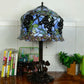 CDH 16" Tiffany Juicy Grape Table Lamp 40cm Shade (15075)