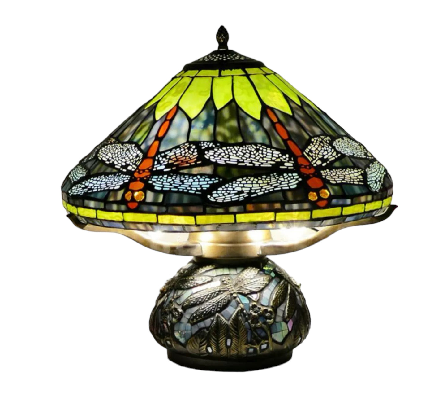 CDH 16" Tiffany Table Lamp 40cm Shade (15063)