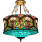 CDH 18" XLARGE Tiffany Pendant Lamp 46cm shade (19001CR)