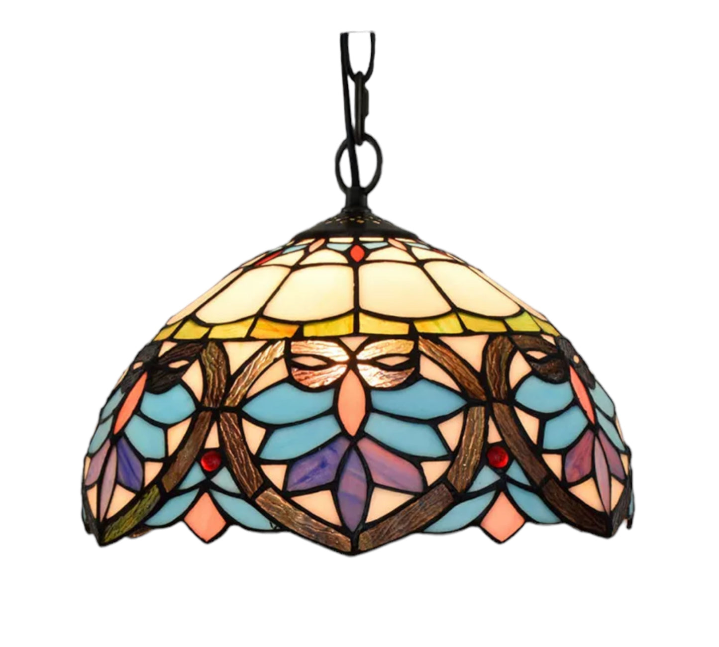 CDH 12" Tiffany Pendant Lamp 30cm shade (12045C)