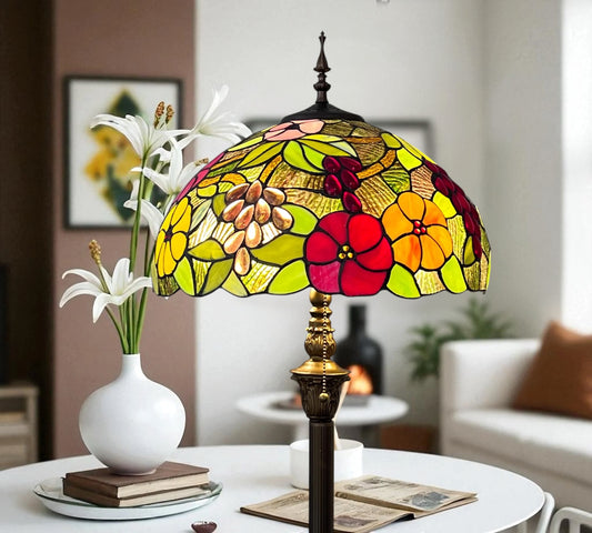 CDH Tiffany Floor Lamp (16115) 16" 40CM Shade