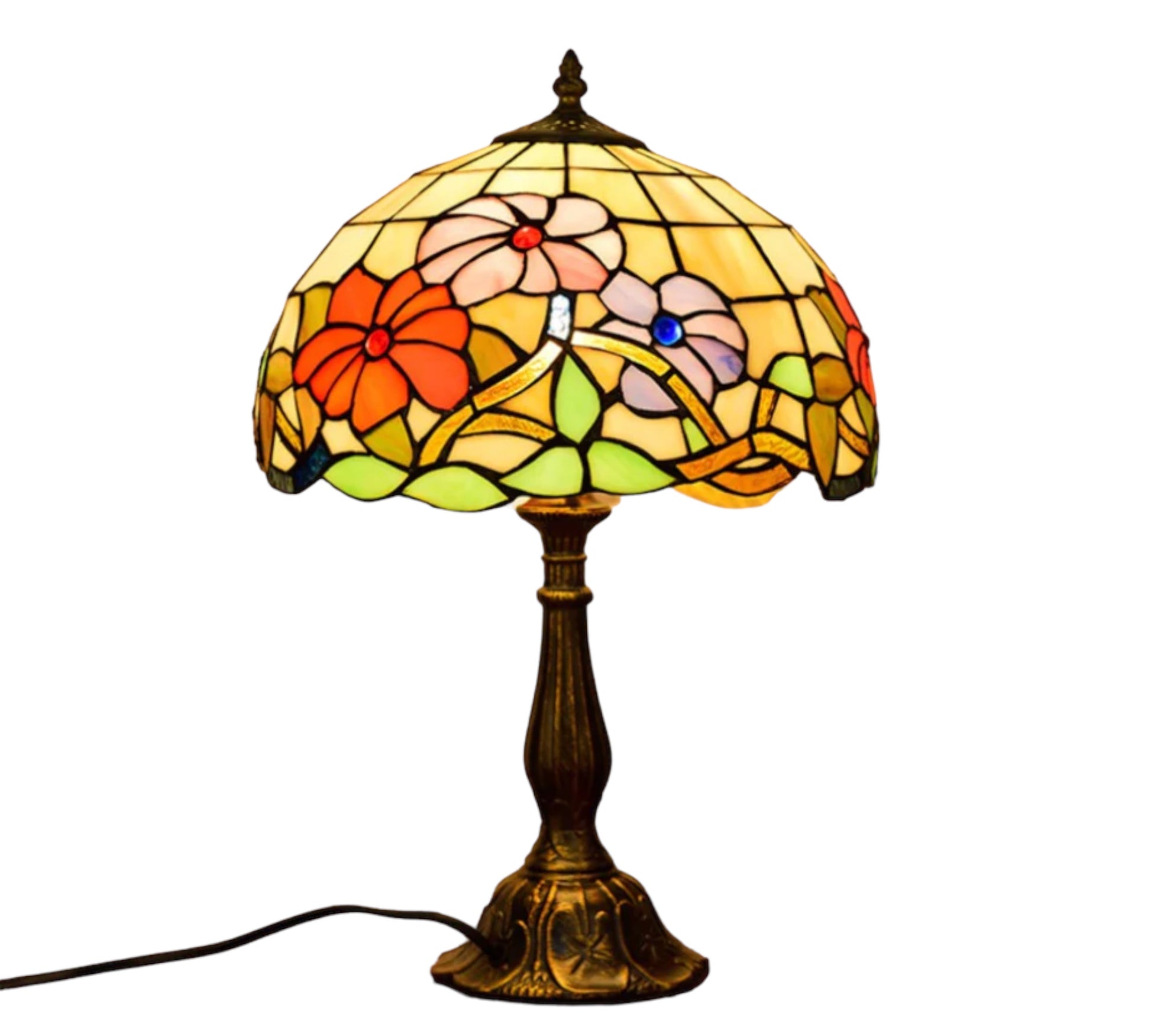 CDH 12" Tiffany Table Lamp (11002)