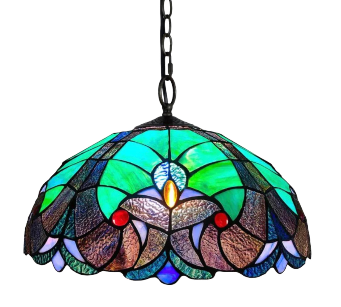 CDH 16" Tiffany Pendant Lamp 40cm shade (16013C)