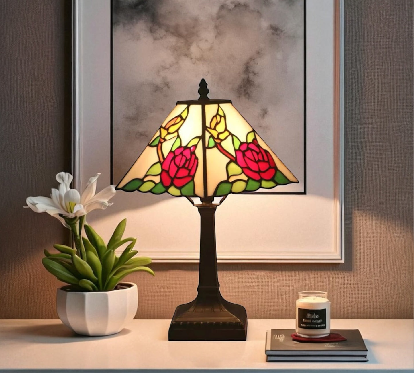 CDH 10" Tiffany Table Lamp (12094)