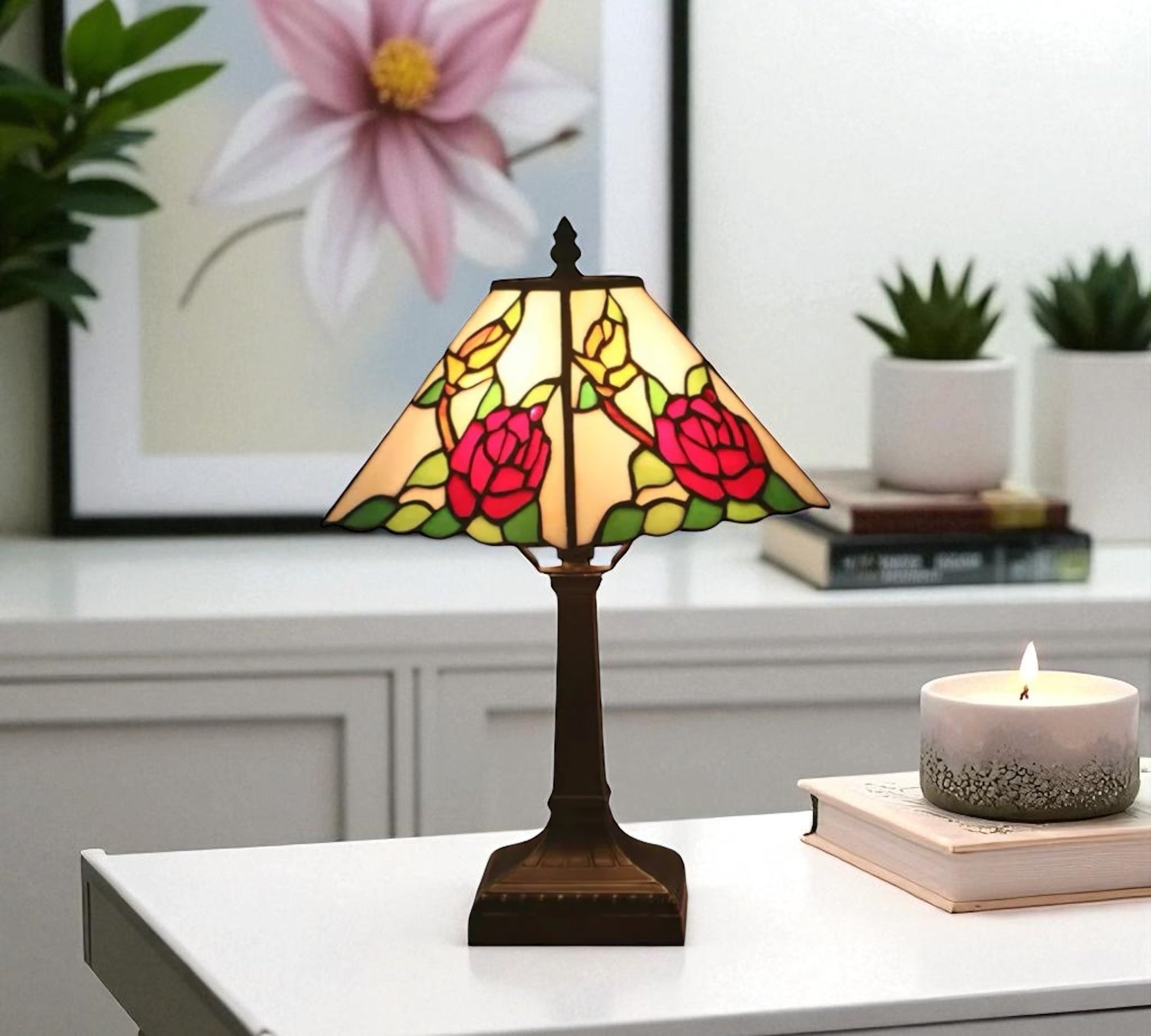 CDH 10" Tiffany Table Lamp (12094)