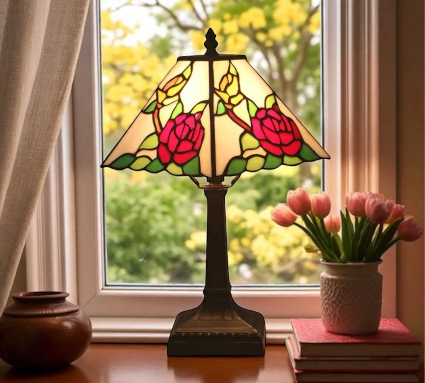 CDH 10" Tiffany Table Lamp (12094)
